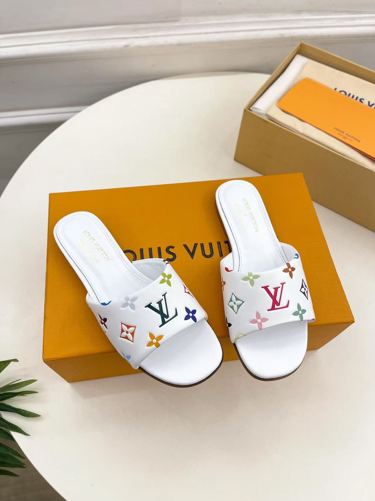 UA LV x TM 6AM Flat Mule