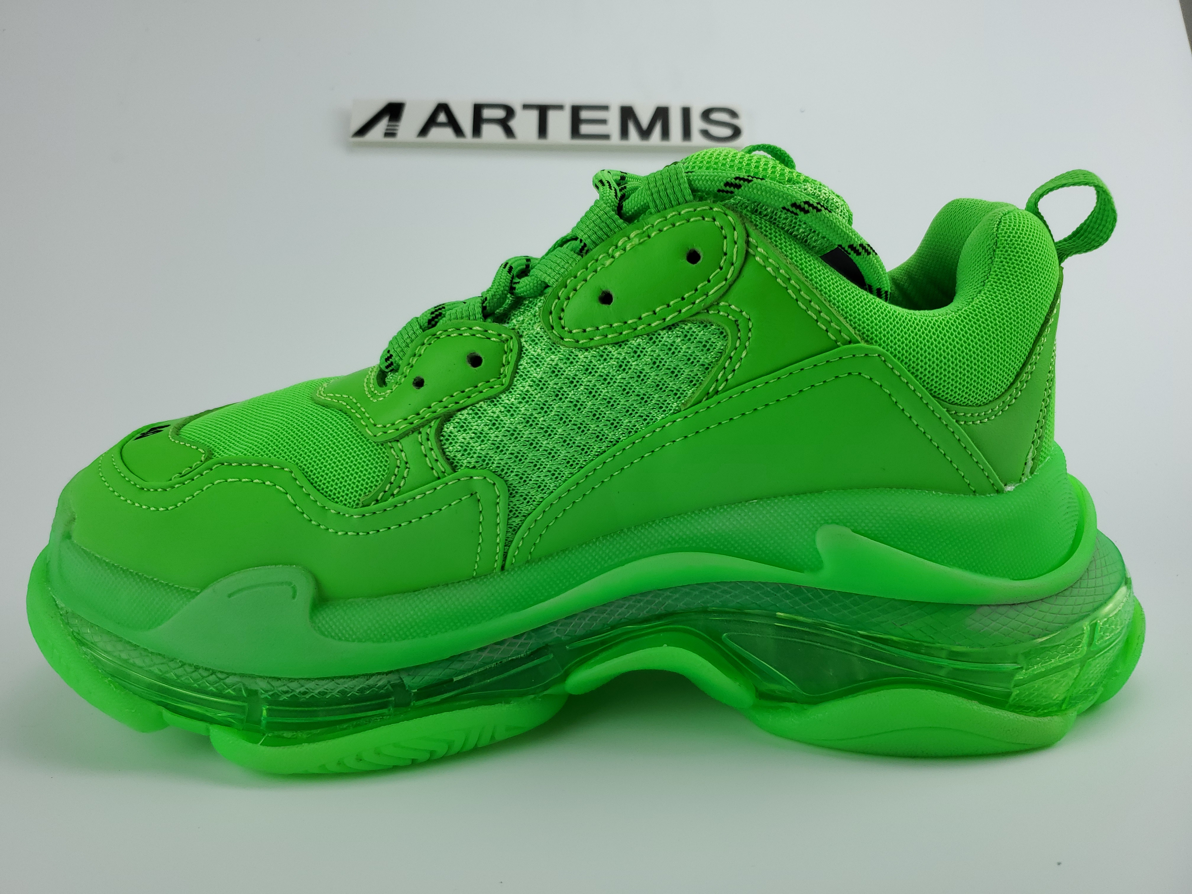 Balenciga Triple S Neon Green