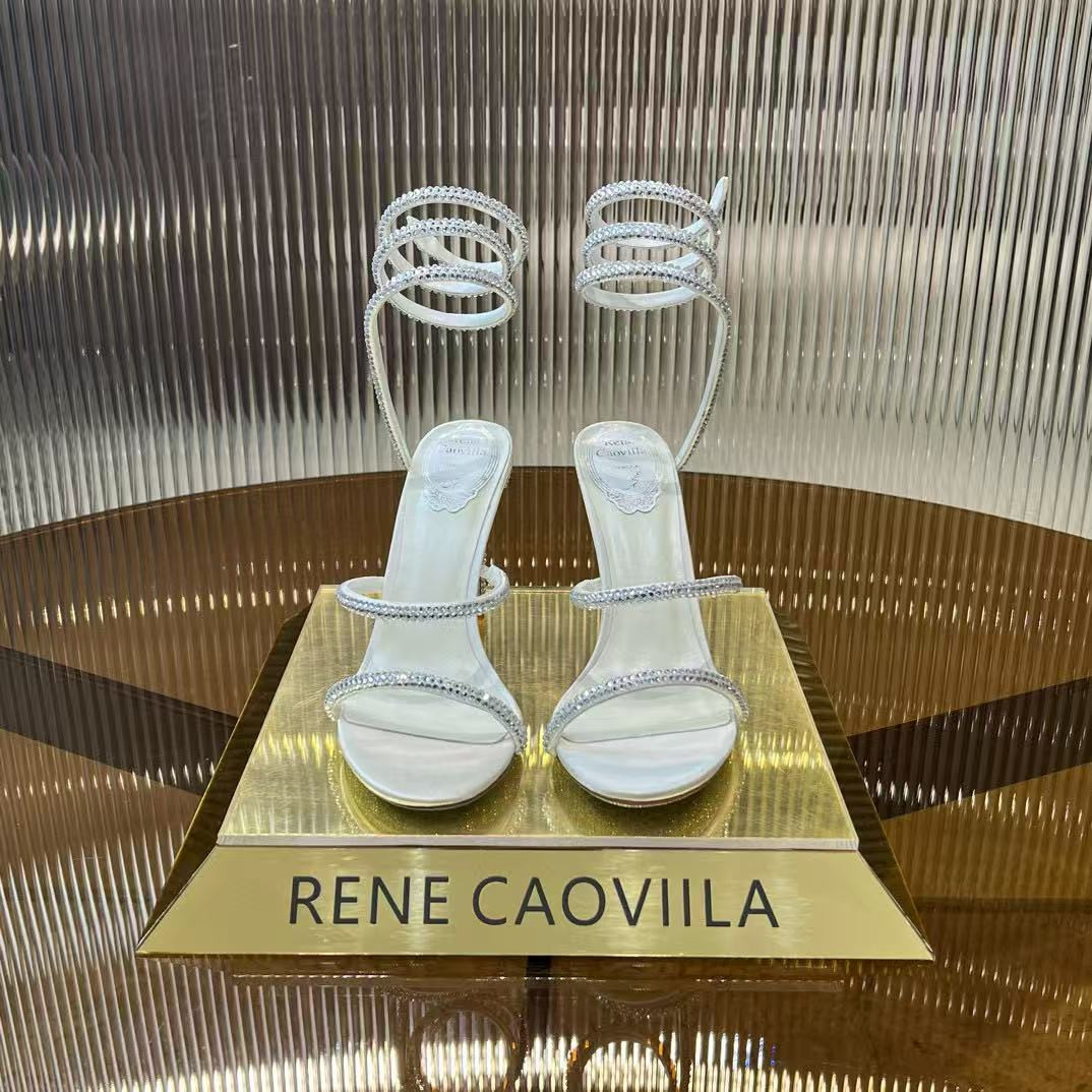 UA RENÉ CAOVILLA Cleo Pumps Sandals 95mm