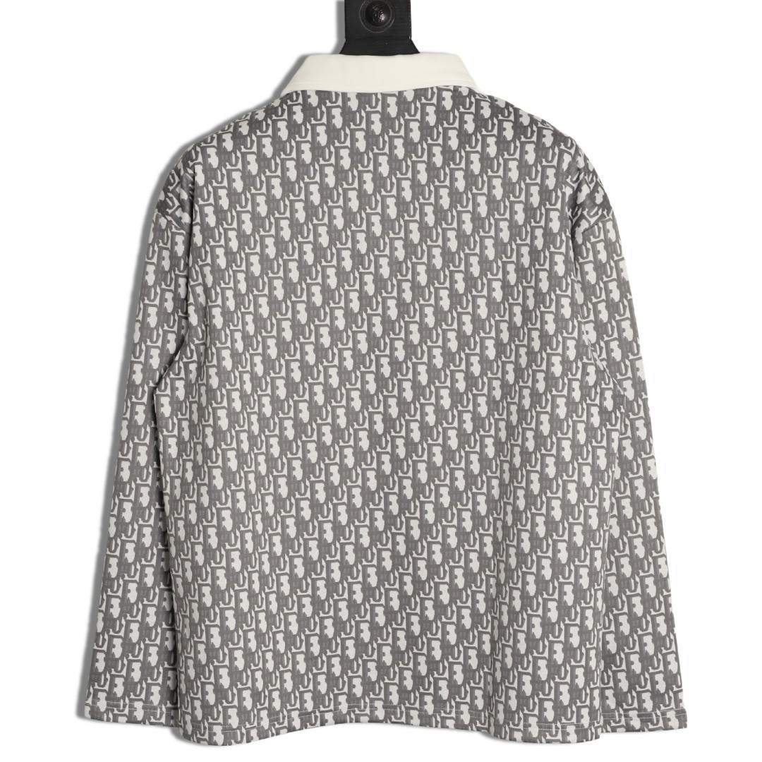 D*or long-sleeved polo shirt
