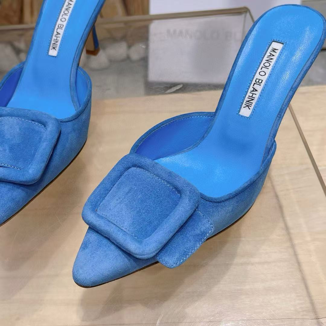 ua man010 B1ahn*k mules 7.5cm