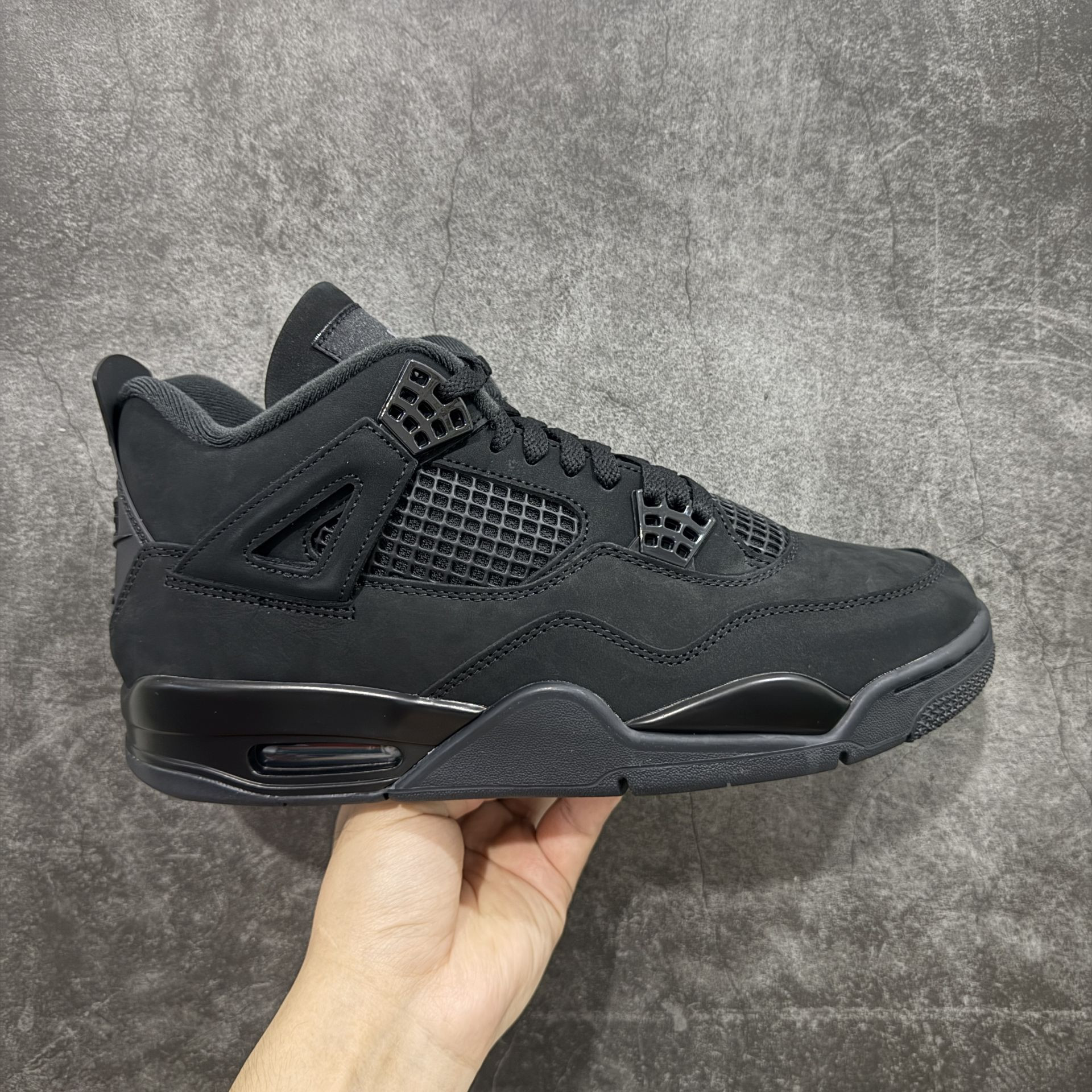 UA Air Jordan 4 Retro Black Cat 2025