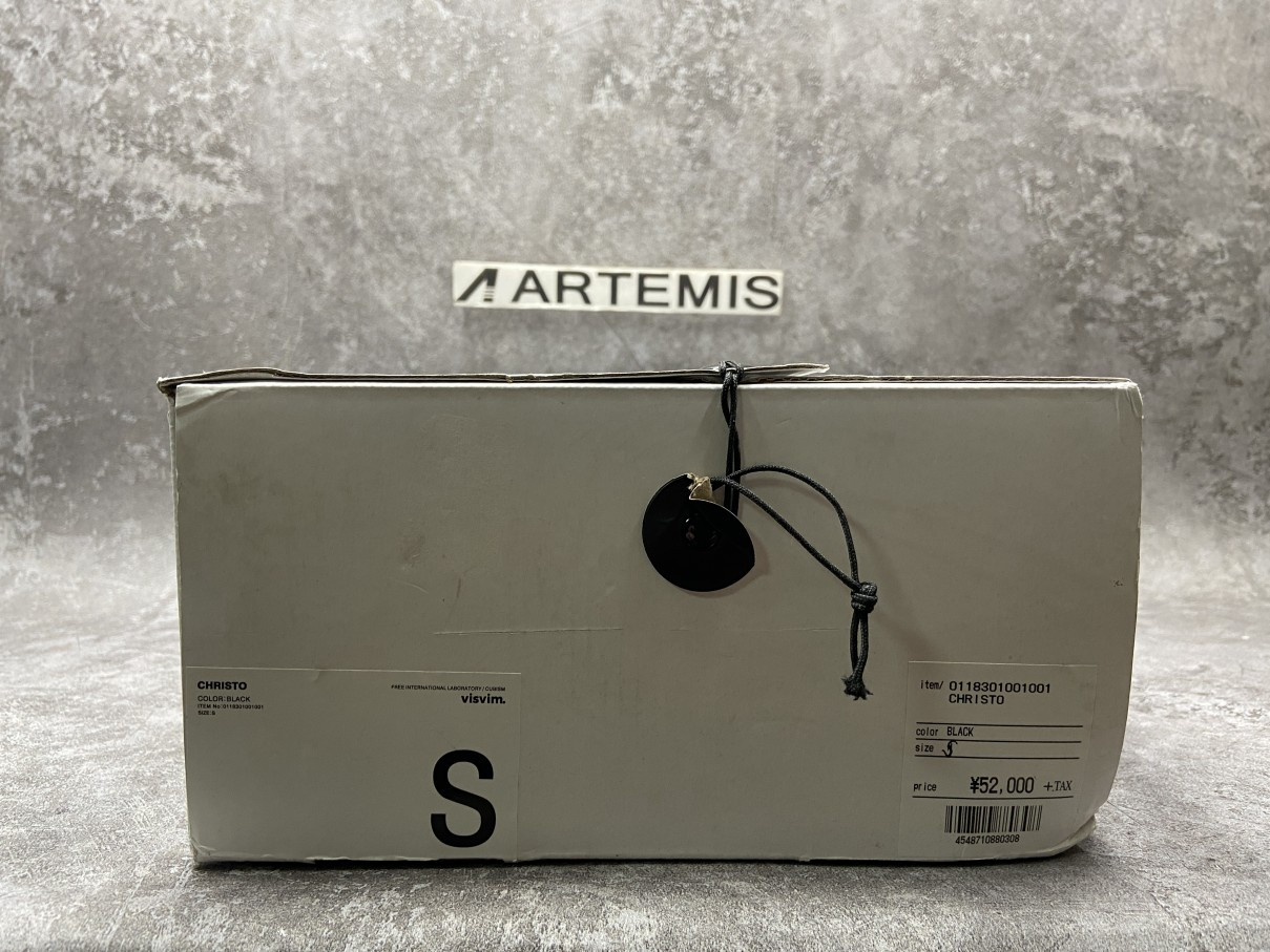 Visvim Christo Black Slipper Sandal