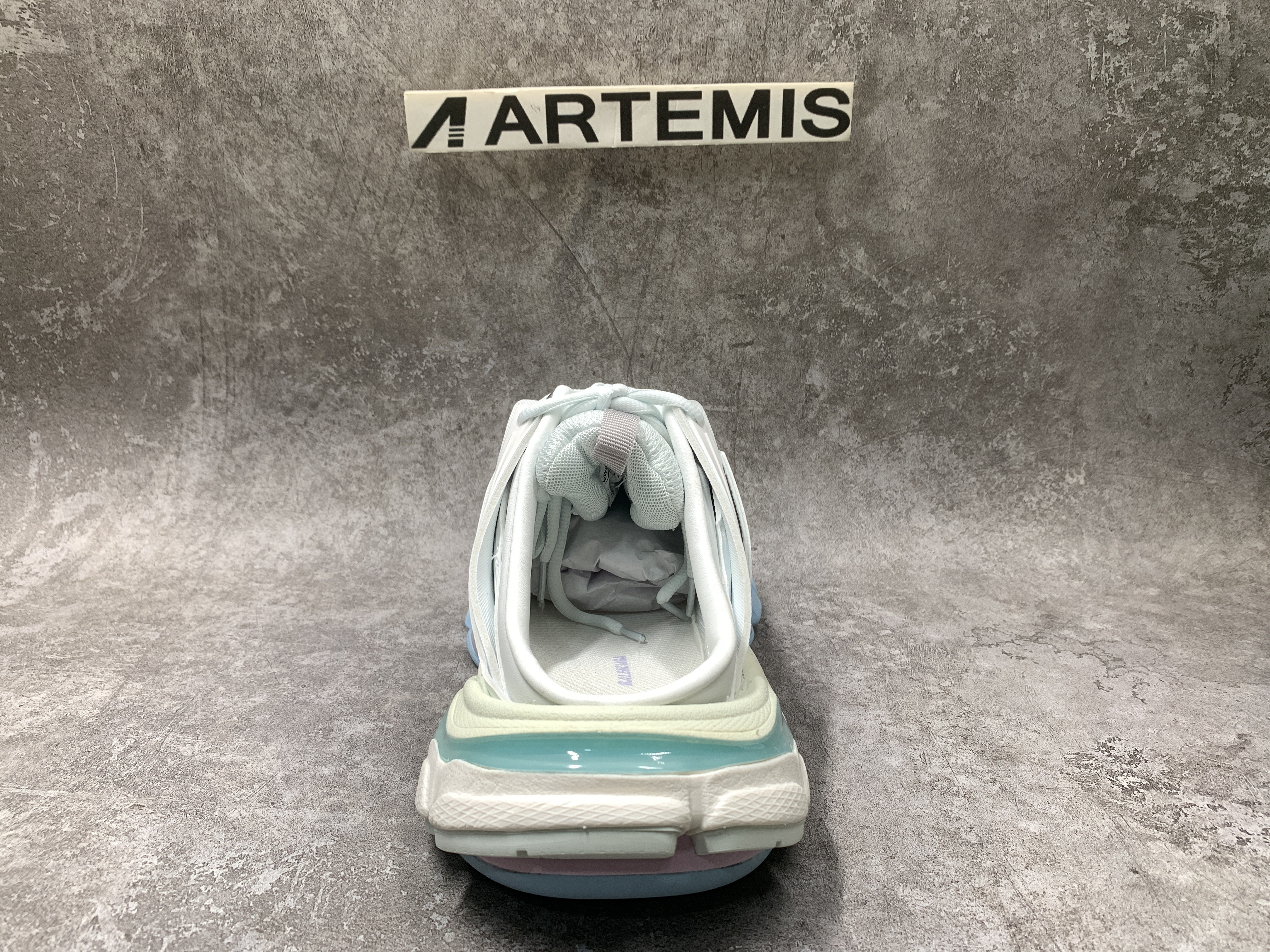 Balenciga Track Mule Pastel