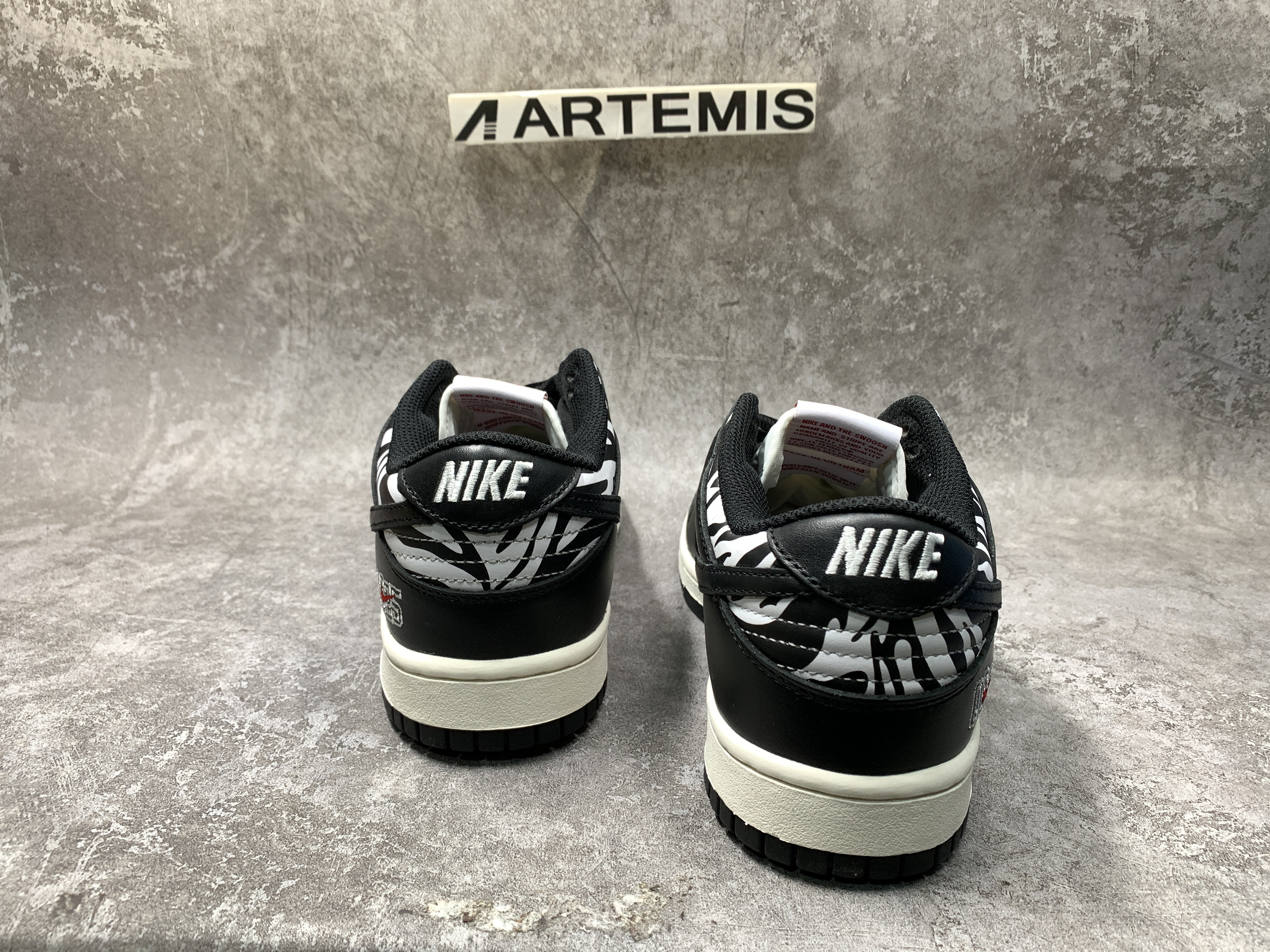 Nike Dunk Low SB x Quartersnacks Little Debbie’s Zebra Cakes