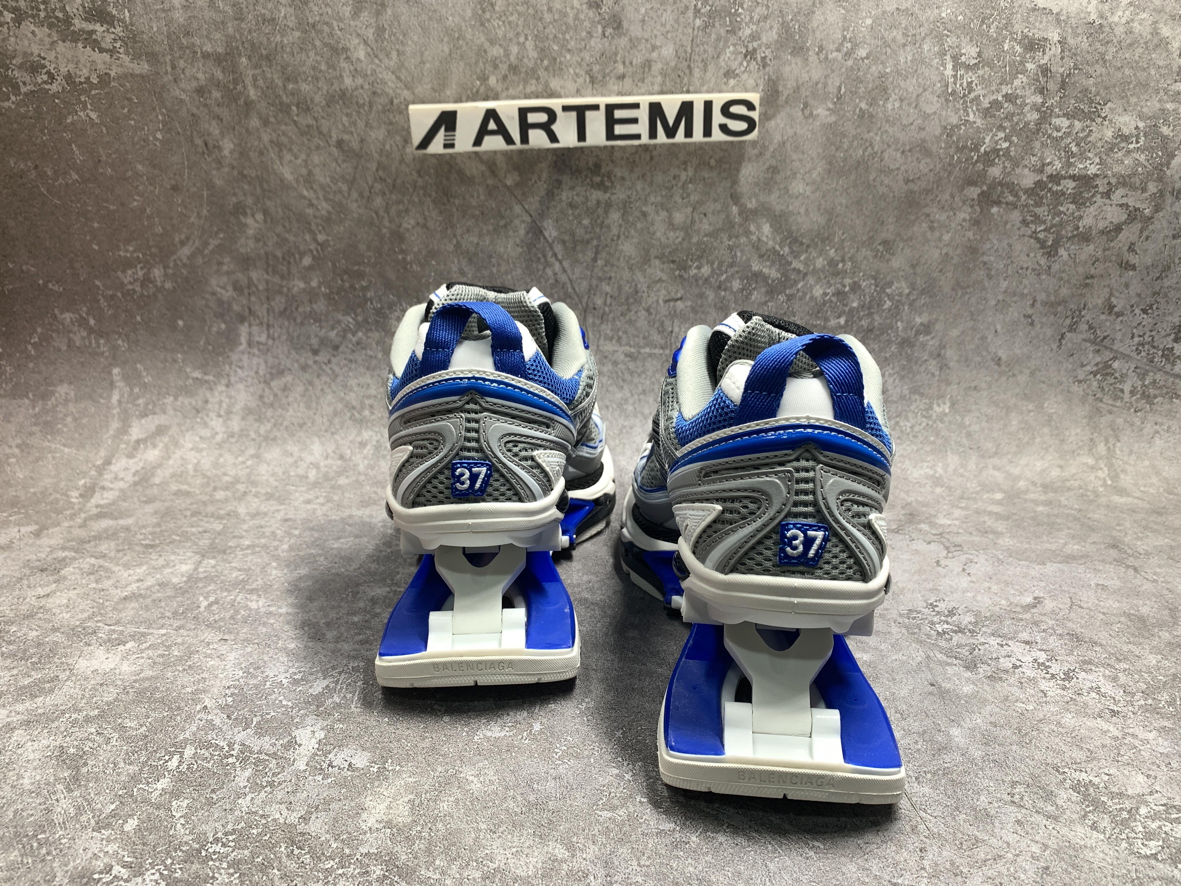 Balenciga X-Pander Blue Silver