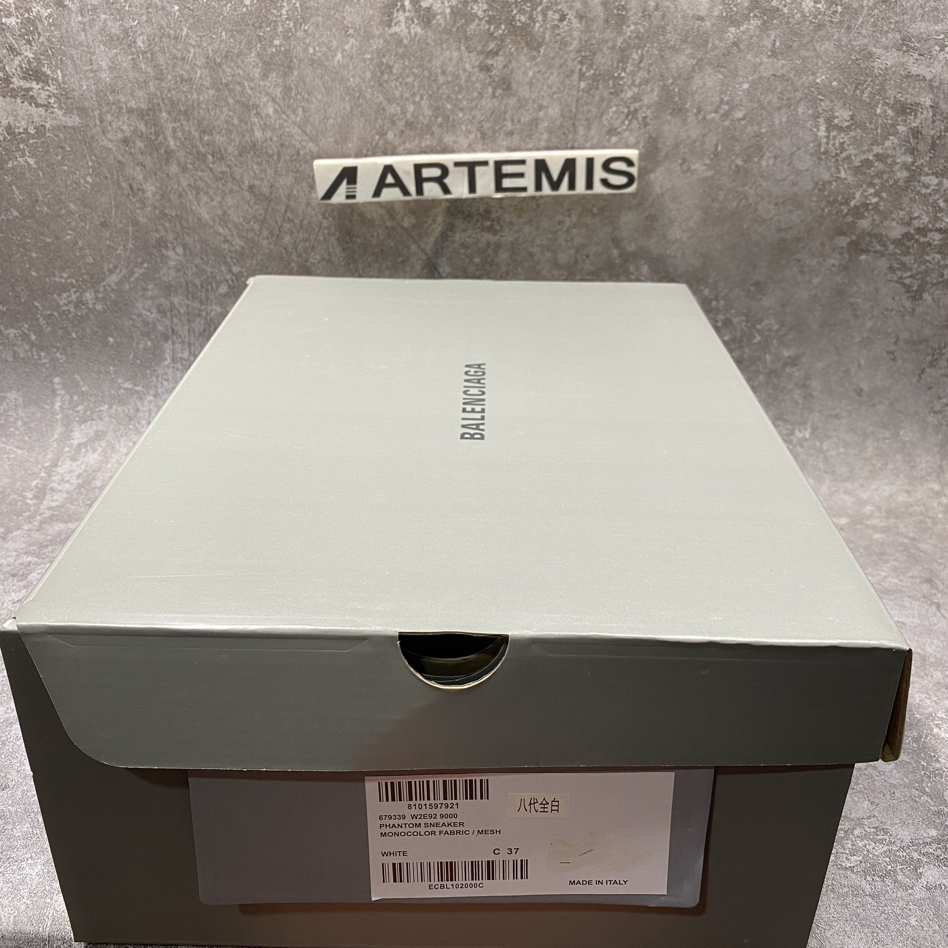 Balenciga Phantom Sneaker White