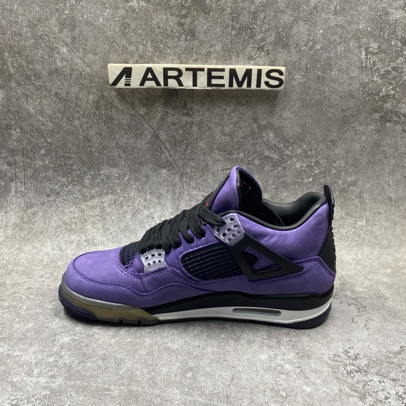 Air Jordan 4 Retro Travis Scott Purple(Friends and Family)