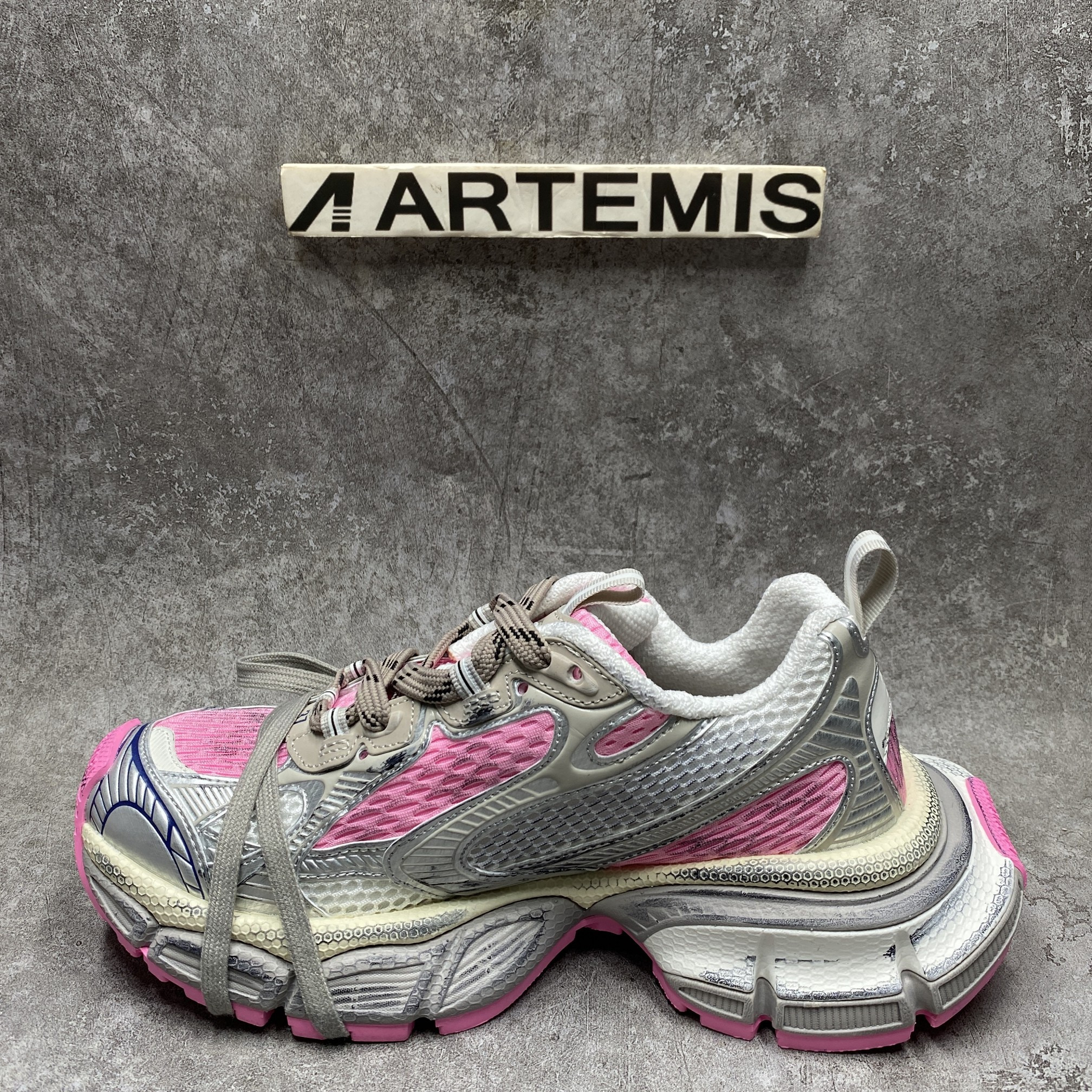 Balenciga 3XL Sneaker in Grey Pink