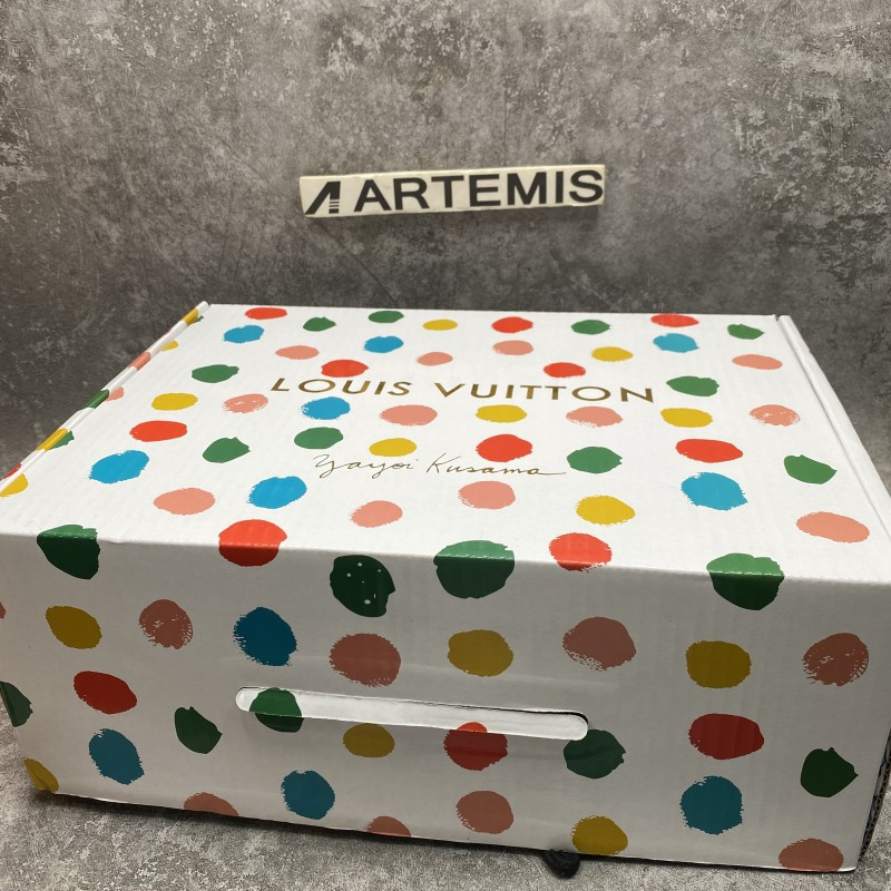 LV Trainer Beige Stripe Monogram