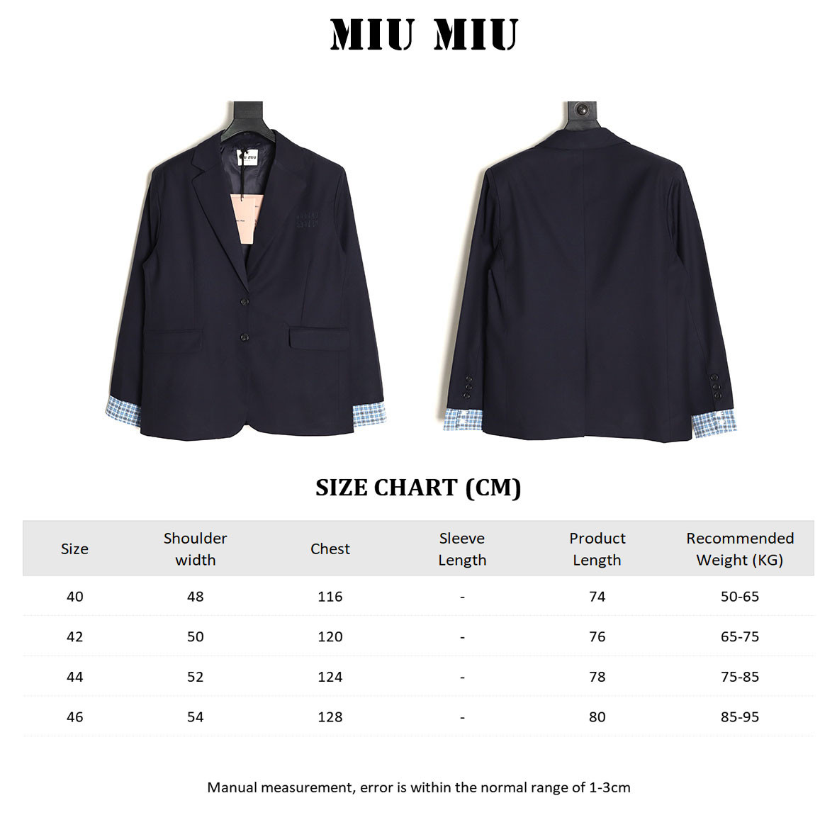 Miu Miu 25FW Suit Jacket