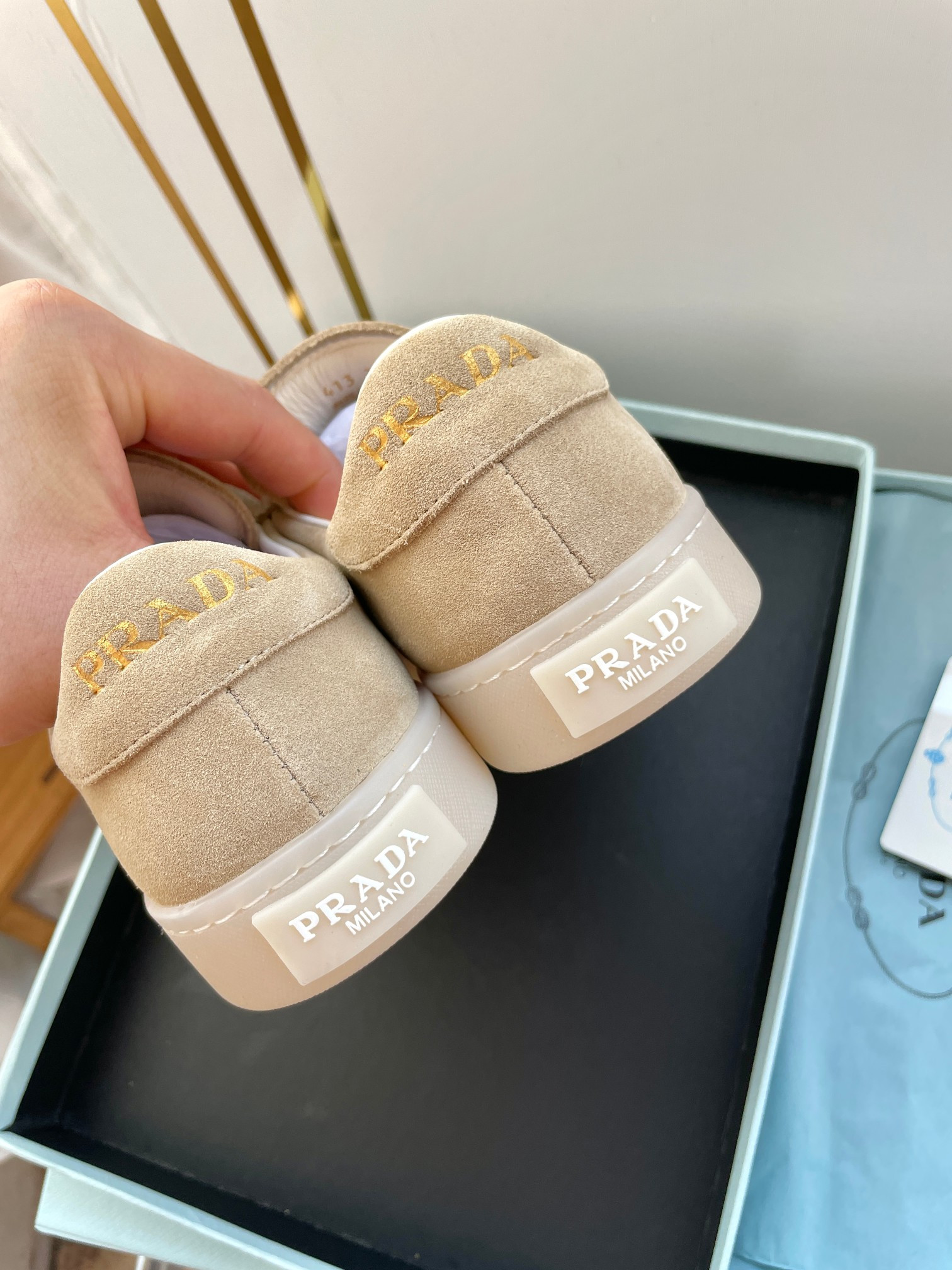 ua Pra*a downtown nappa leather sneakers