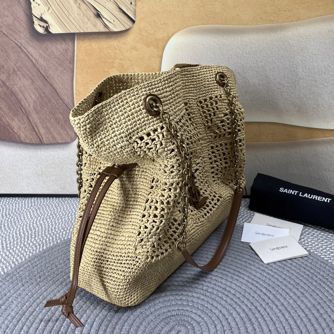 Y*L jamie shopping  in raffia 35x35x10cm