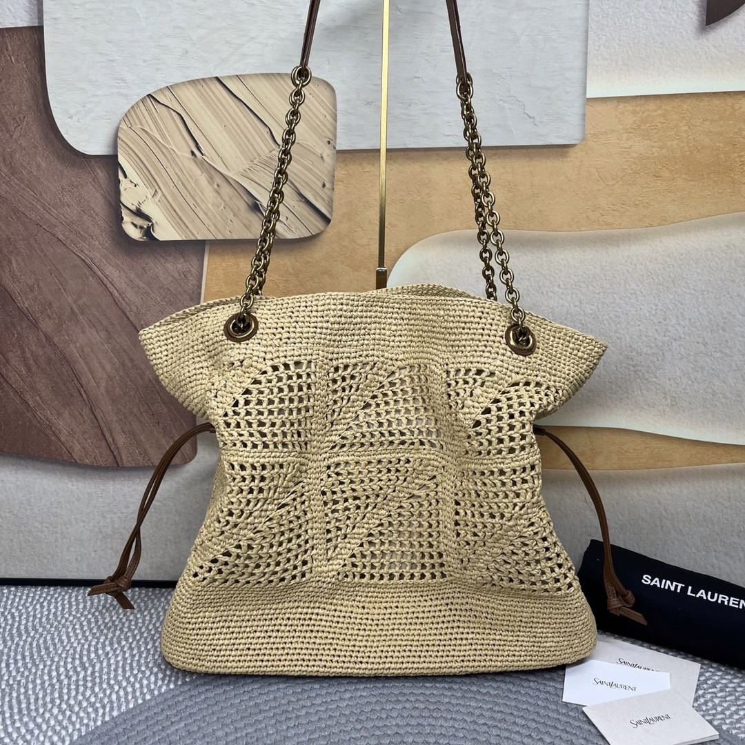 Y*L jamie shopping  in raffia 35x35x10cm