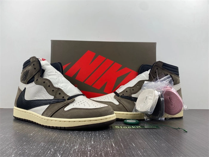 Jordan 1 Retro High Travis Scott Mocha  CD4487- Practical 3582