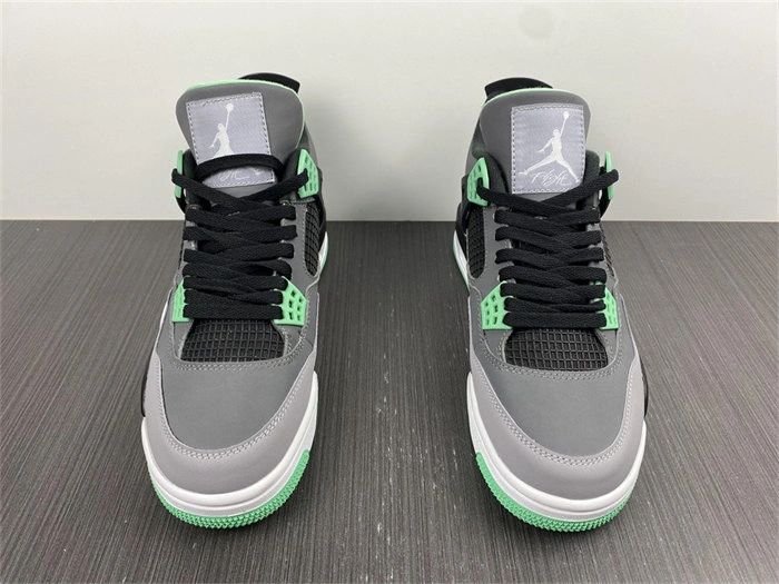 Premium Jordan 4 Retro Green Glow 308497- 3899