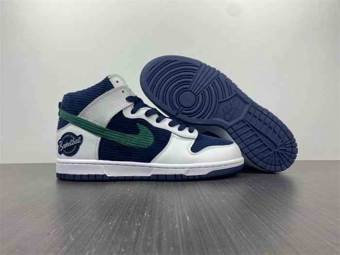 SunProtective Nike Dunk High Sports Specialties White Navy DH0953- 4776