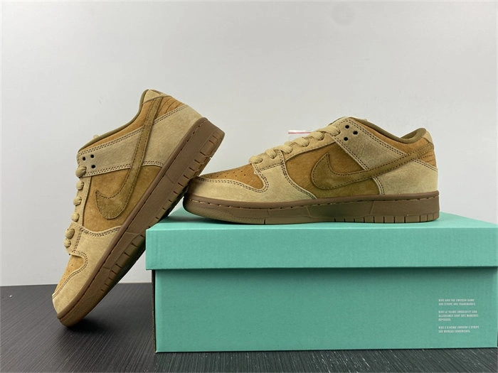 Elegant Nike SB Dunk Low Wheat 883232- 4849