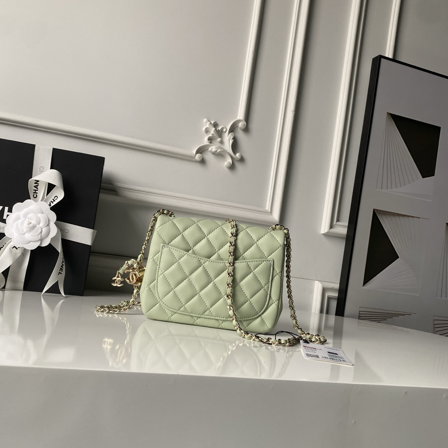 Ch**el classic flap handbag cf as5758 18x13x7cm