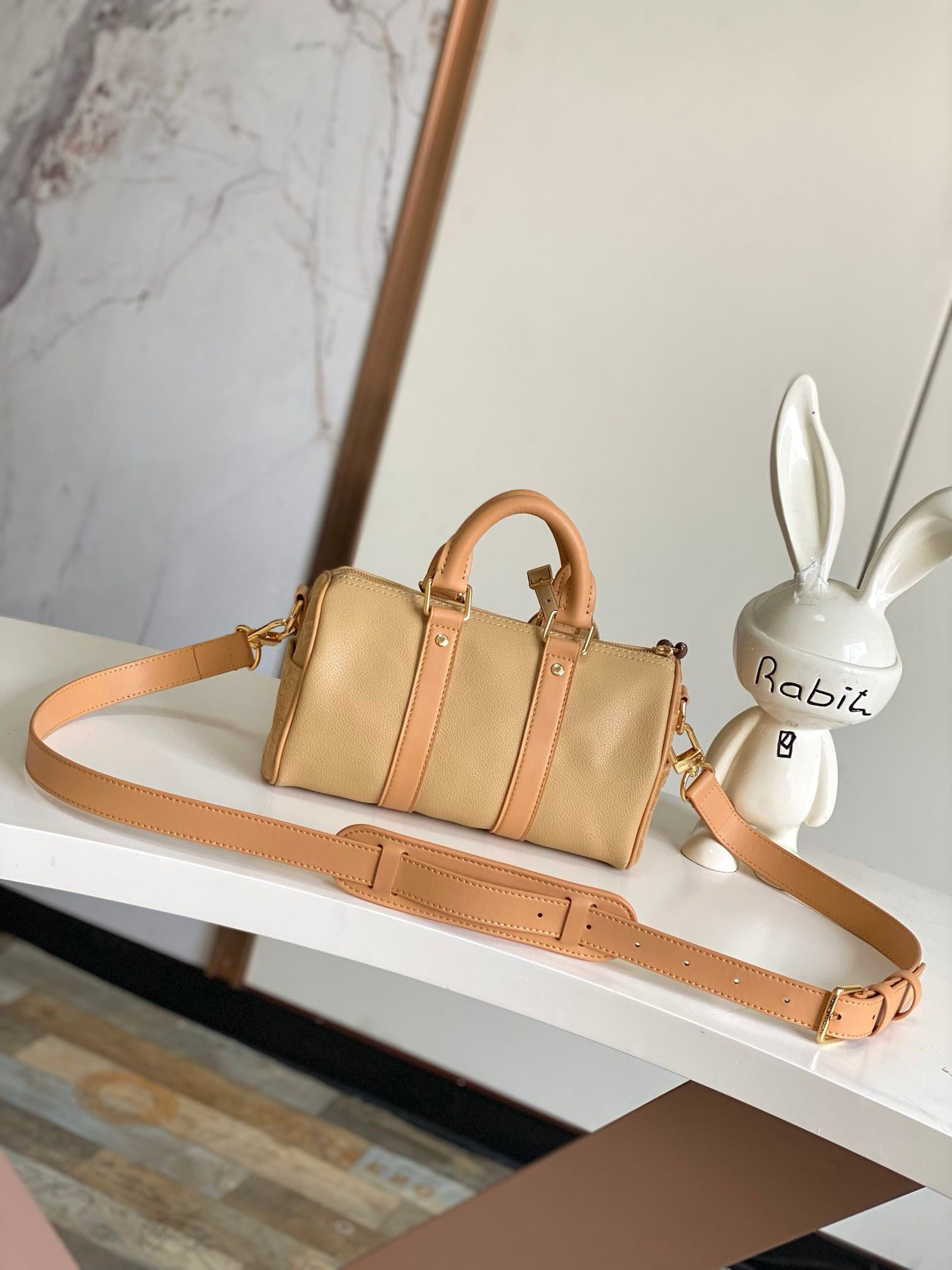 LV Keepall Bandoulière 25 M12627 25x15x11cm