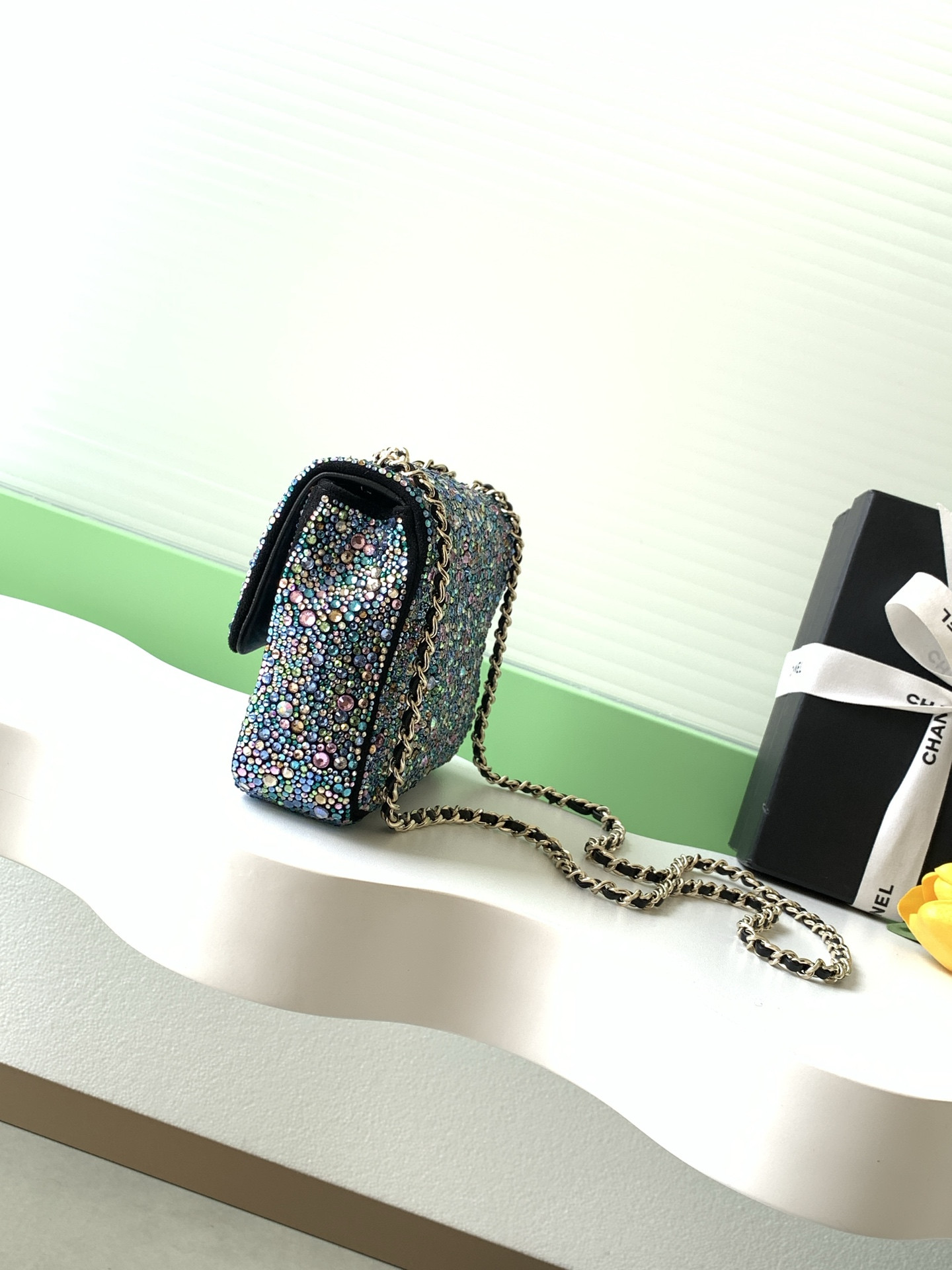 Ch**el Flap Bag 13x21x8cm