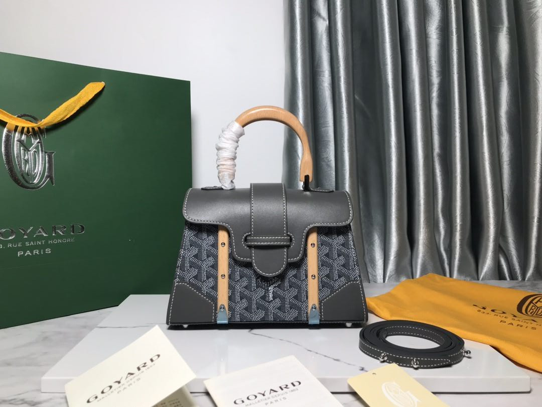 Goyard Saïgon Structuré Mini Bag 20x7.5x15cm