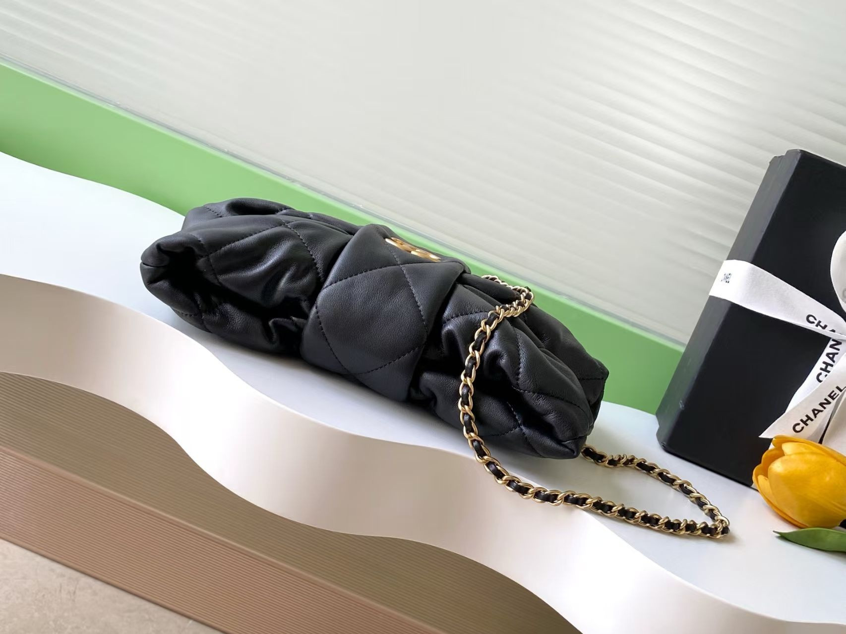 Ch**el Mini Bow Bag 18x26x5cm