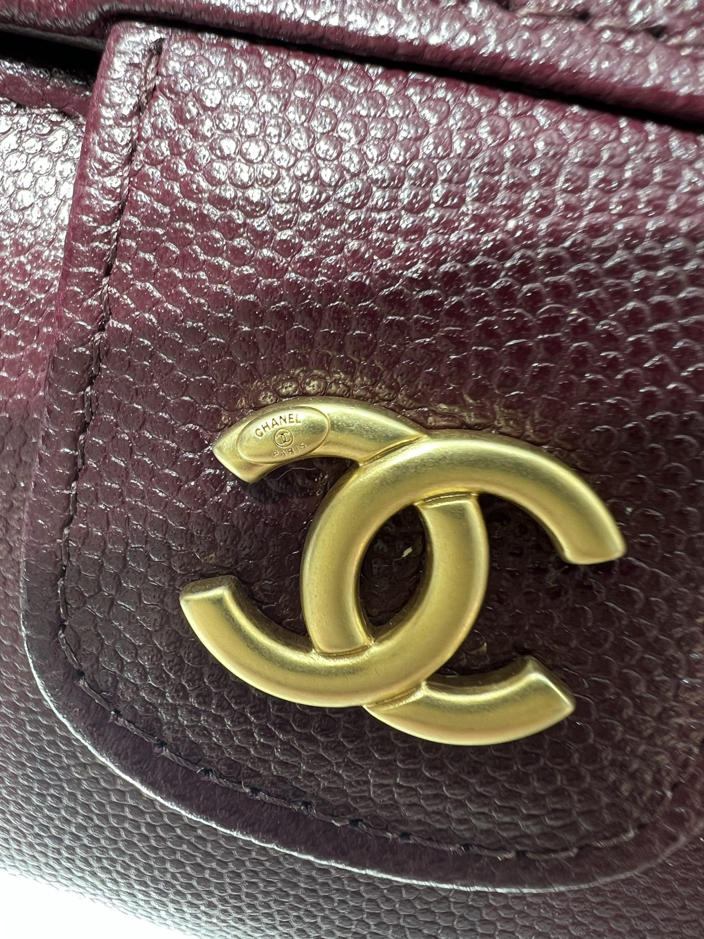 Ch**el preppy coco long box bag ap5067 17x9.5x8cm