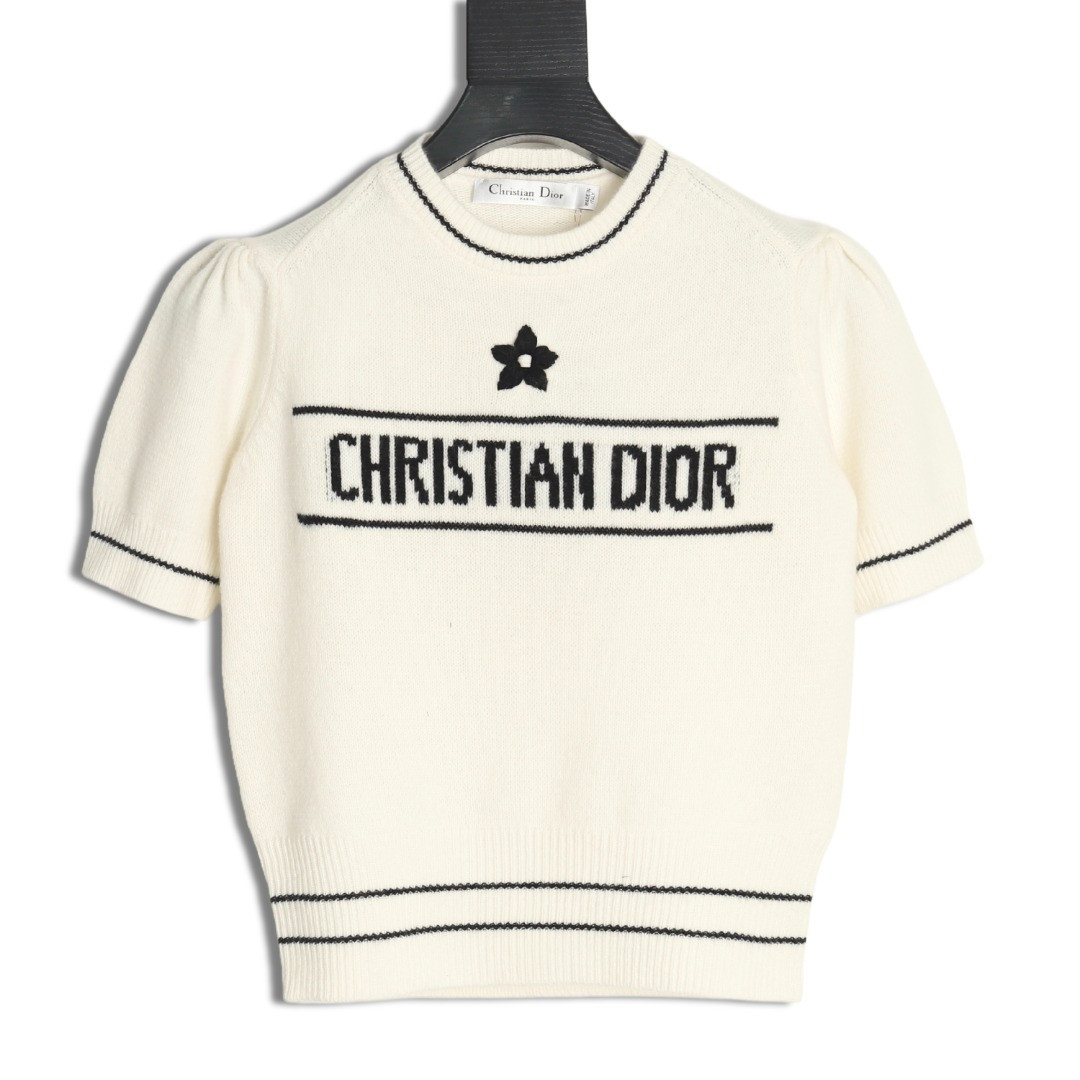 D10r cd 26ss women's knitting short-sleeved polo shirt