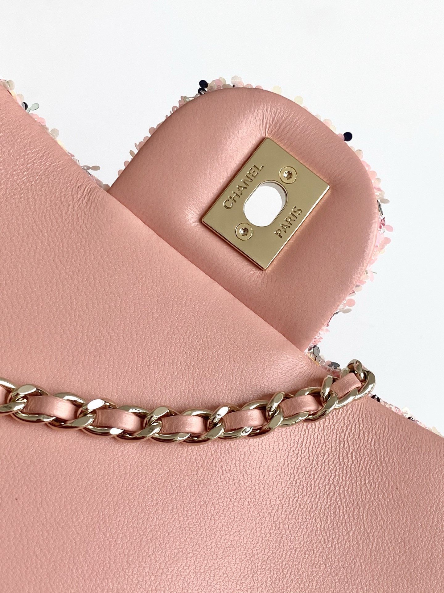 Ch**el flap bag as4561 14x21x8cm