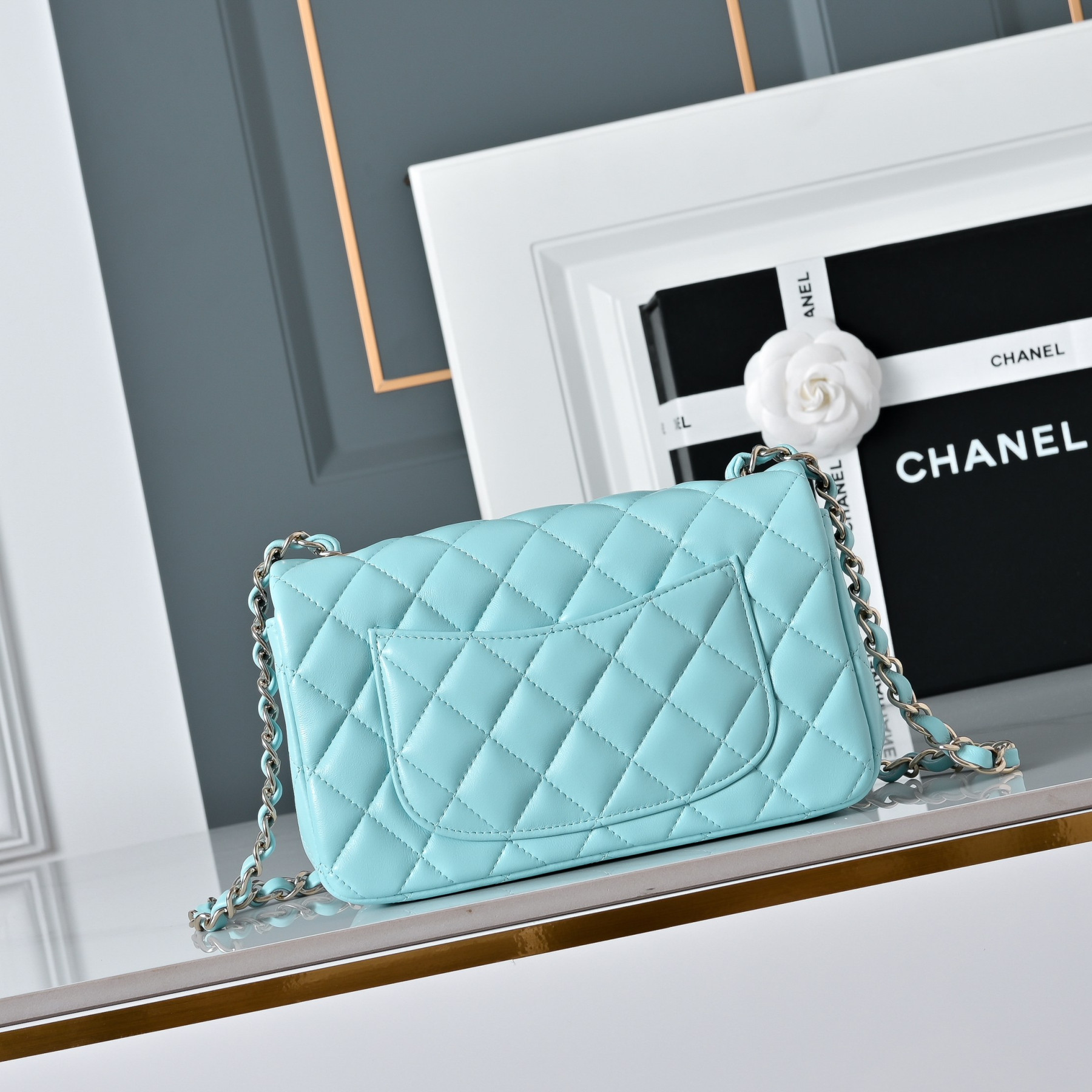 Ch**el mini flap bag 20x12x6.5cm