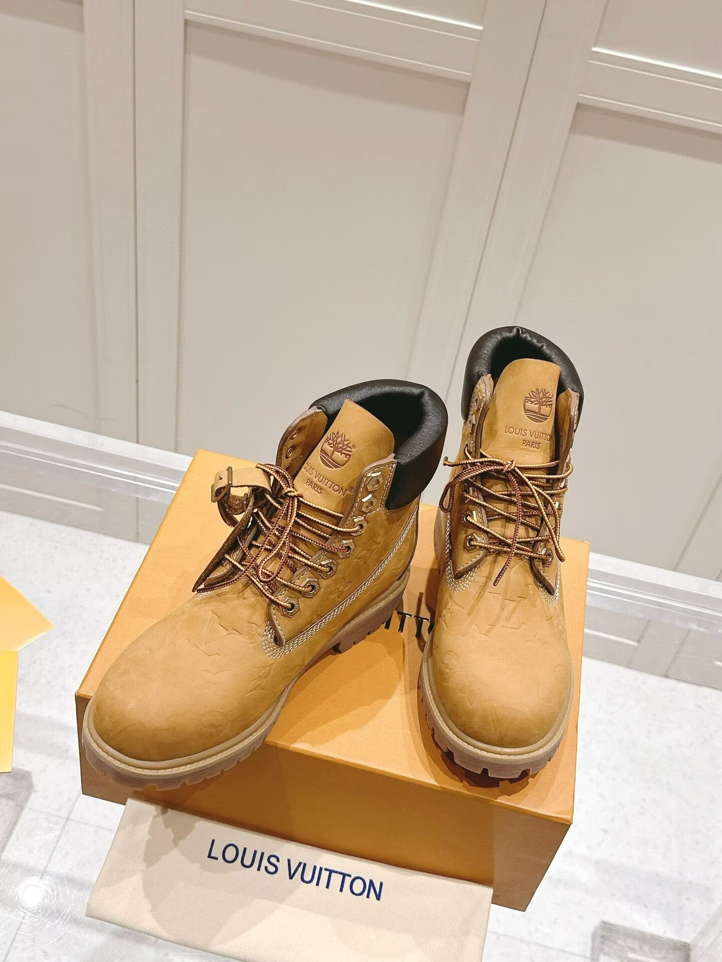 UA LV x Timberland Ankle Boots