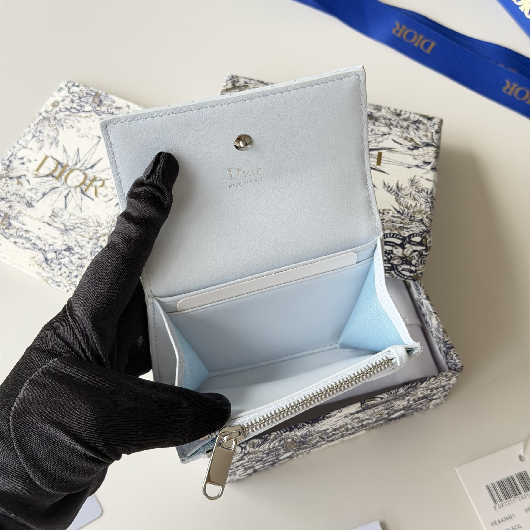 D10r Lady Glycine Wallet 11 x 7.5 x 3 cm