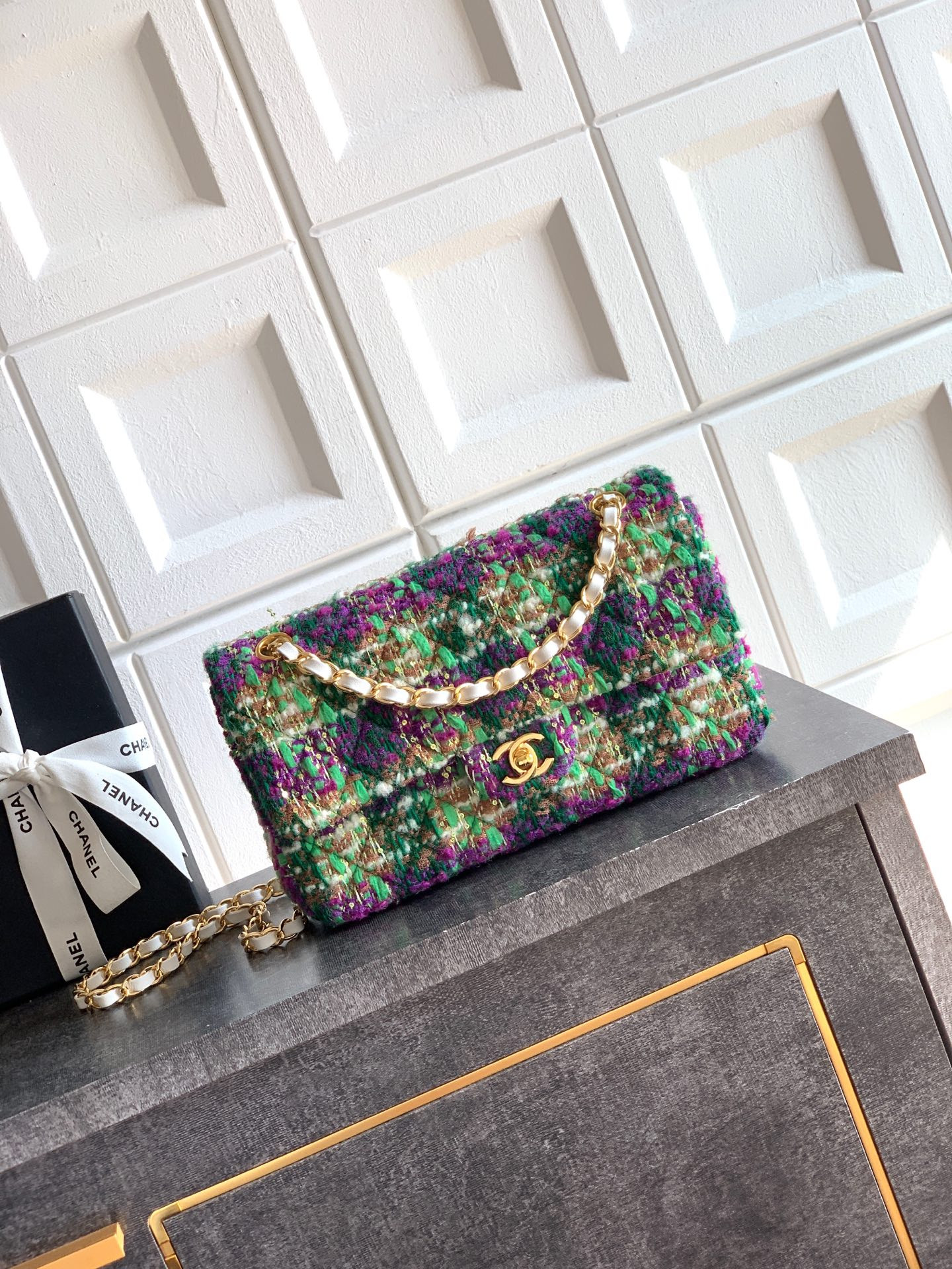 Ch**el flap bag 25x15x6.5cm