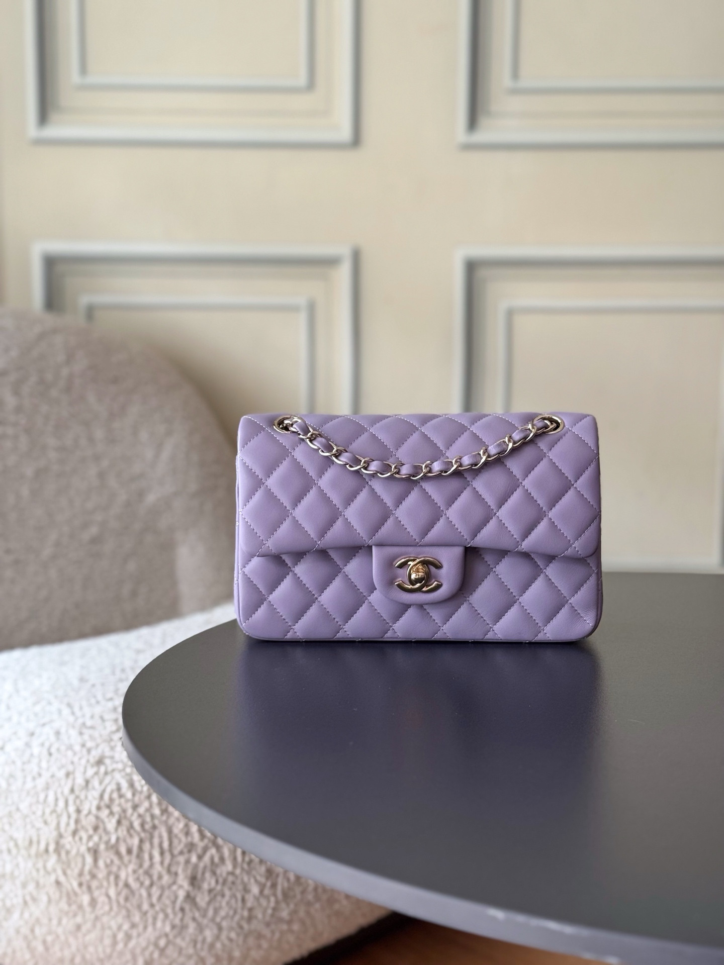 Ch**el Small Classic Bag 23x6.5x14cm