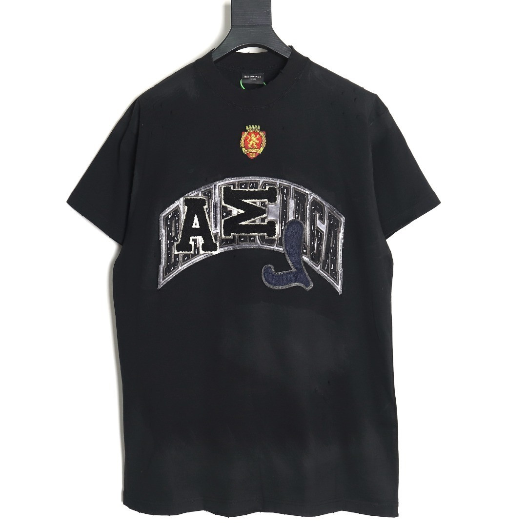 Ba1en*iaga short-sleeved t-shirt