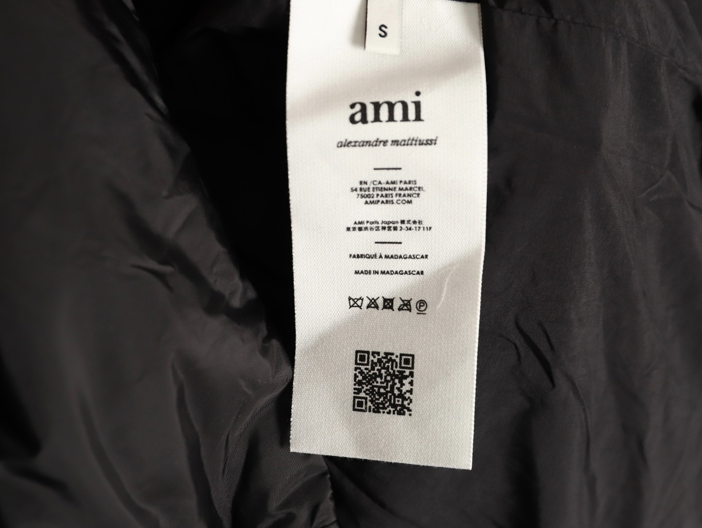 Ami Paris 25Fw Short Puffer jacket