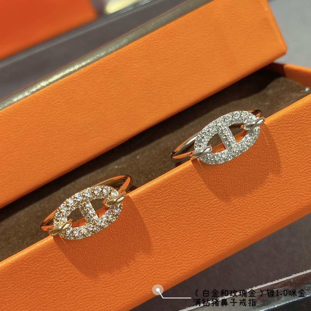 H**me5 Farandole Collier de Chien Full D1am0nd Ring