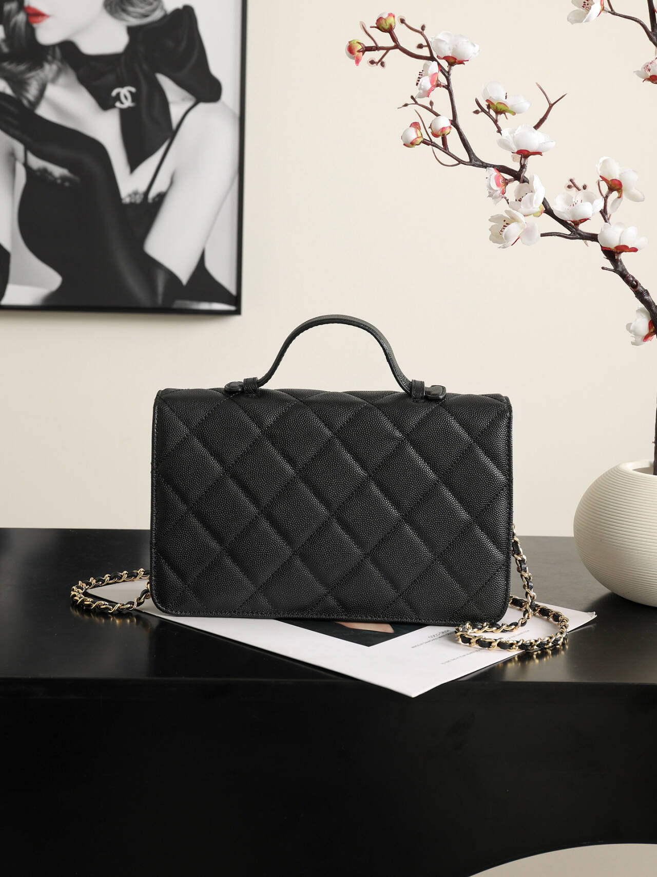 Ch**el Flap Bag AS6554 16x24x5cm