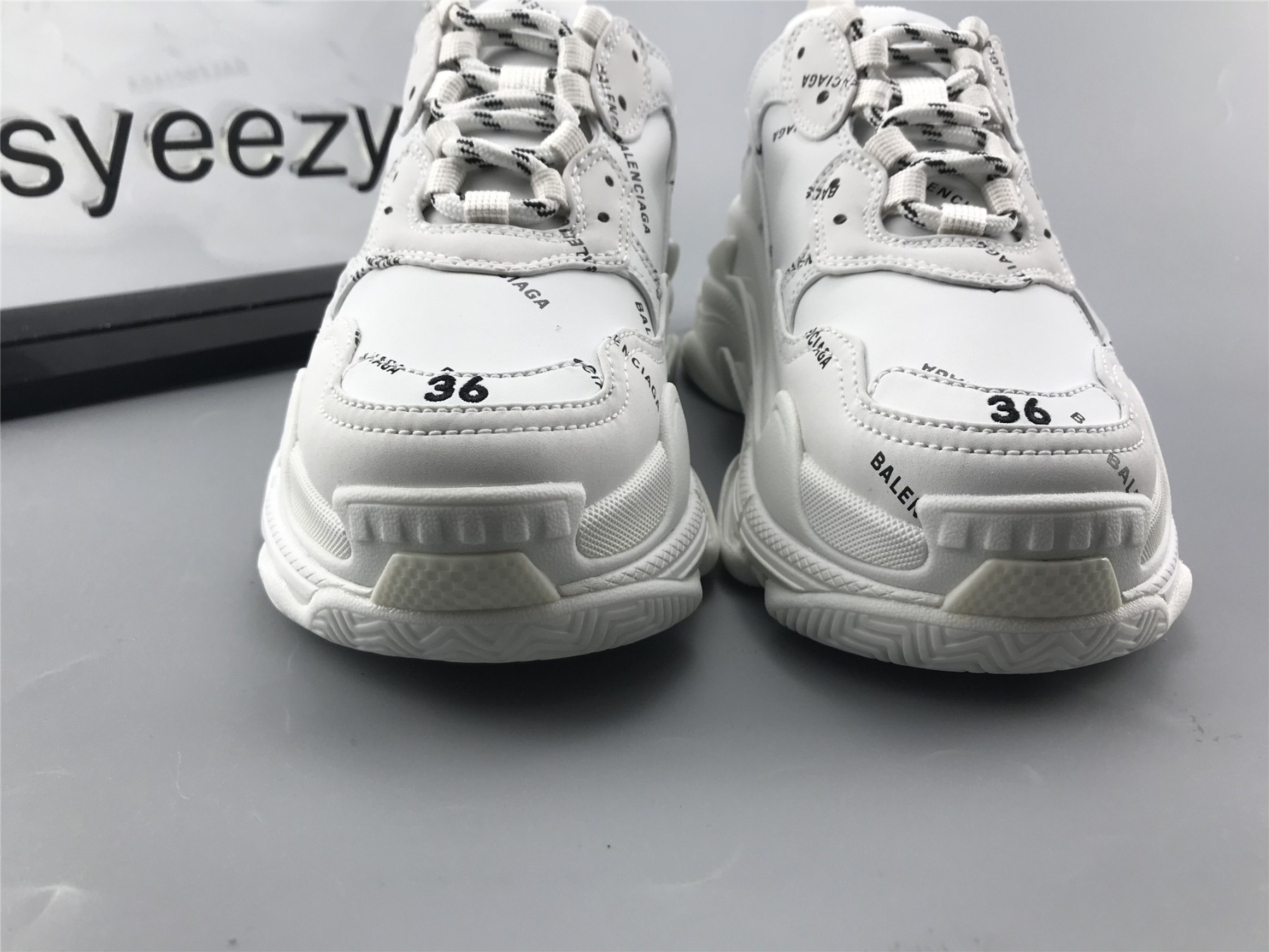 UA TRIPLE S SNEAKER WHITE