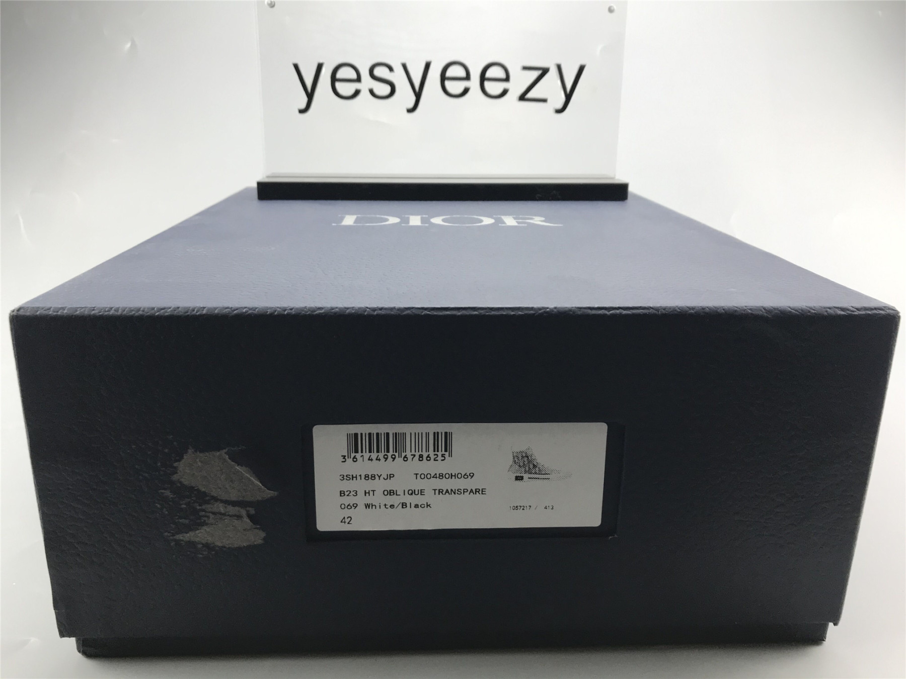 UA Dior B23 HIGH TOP LOGO OBLIQUE