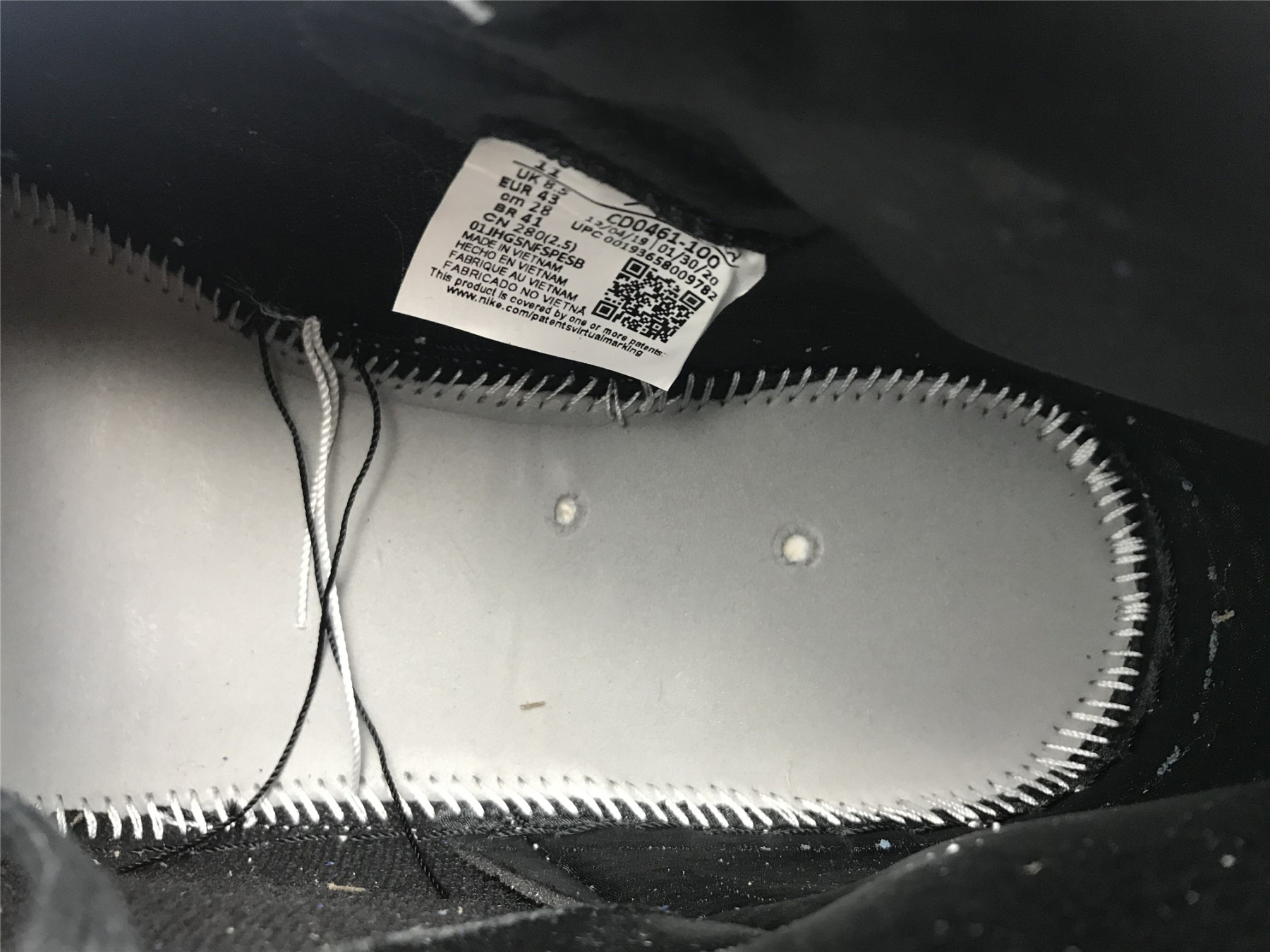 UA WMNS AIR JORDAN 1 RETRO HIGH OG "TIE-DYE"