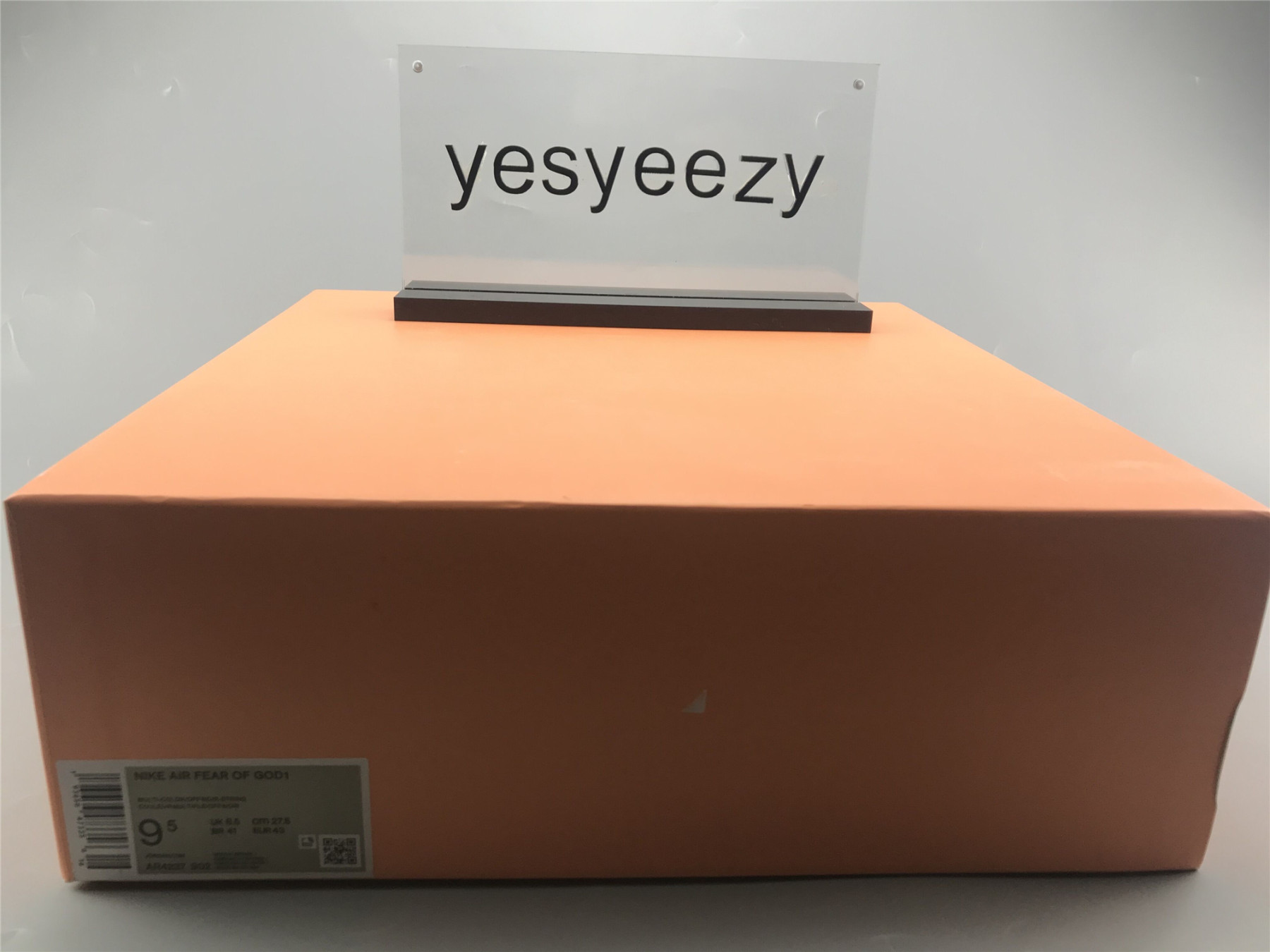 UA NIKE AIR FEAR OF GOD RAID "THE QUESTION"