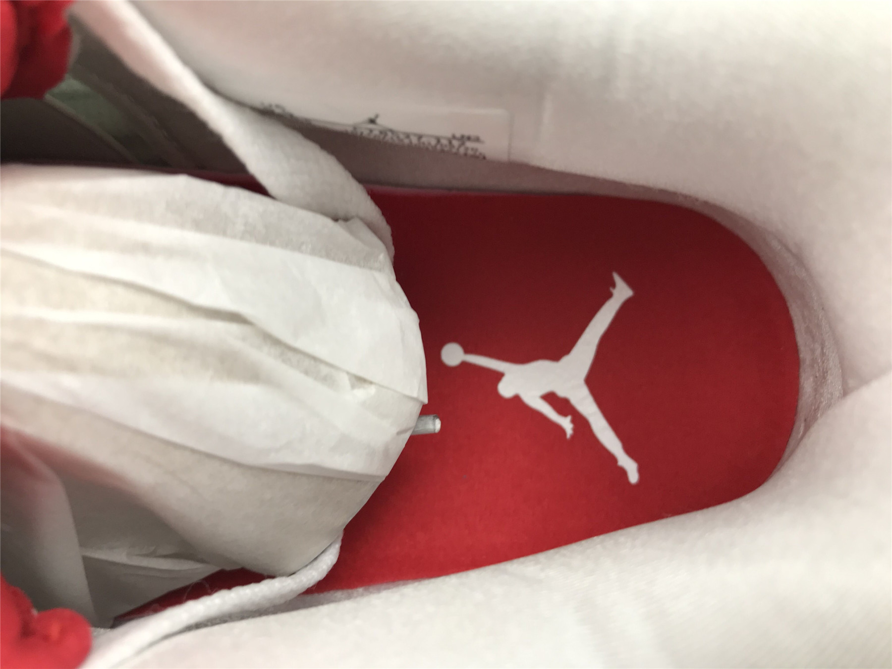 UA AIR JORDAN 4 RETRO METALLIC RED