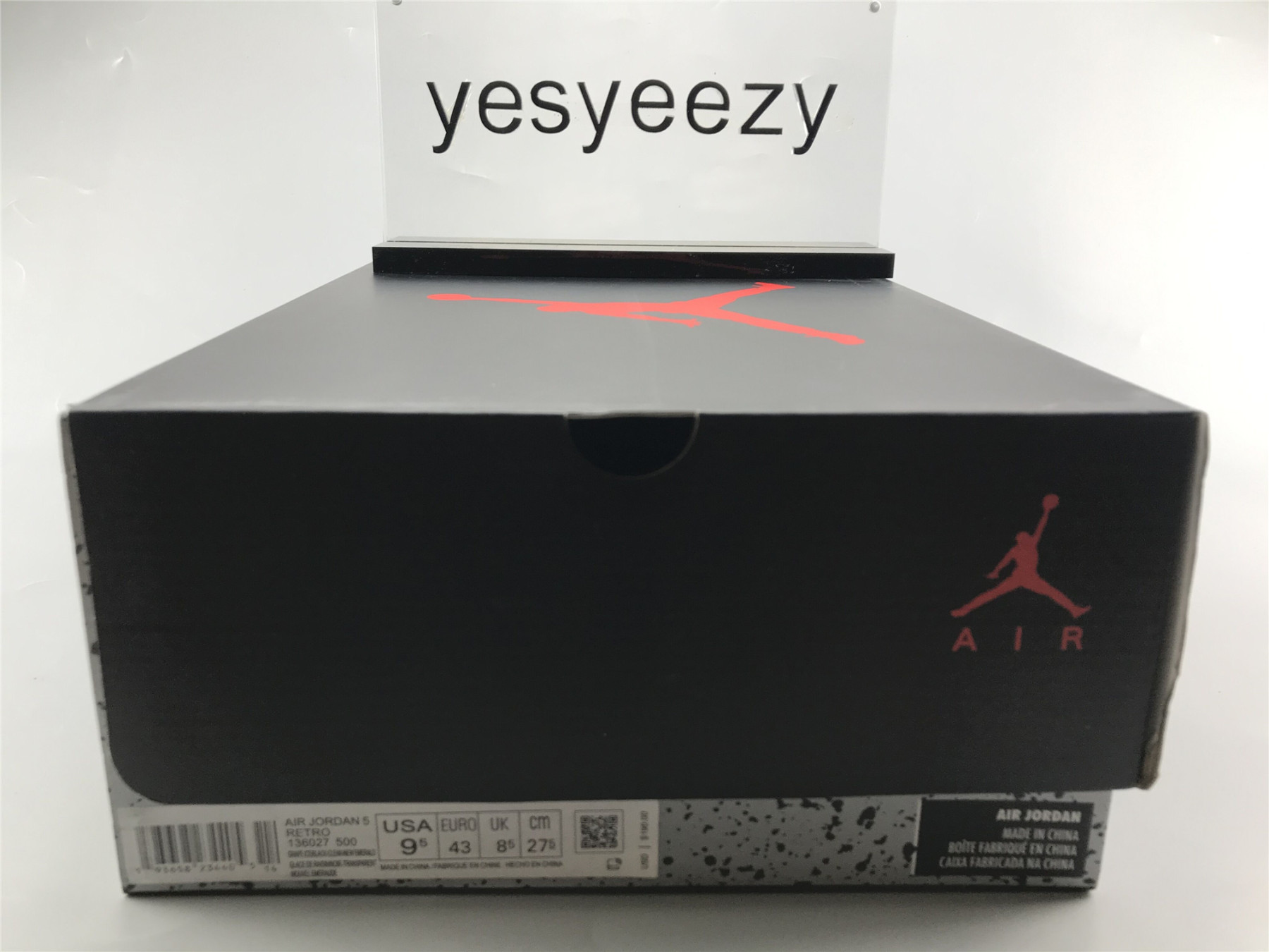 UA AIR JORDAN 5 RETRO "ALTERNATE GRAPE"