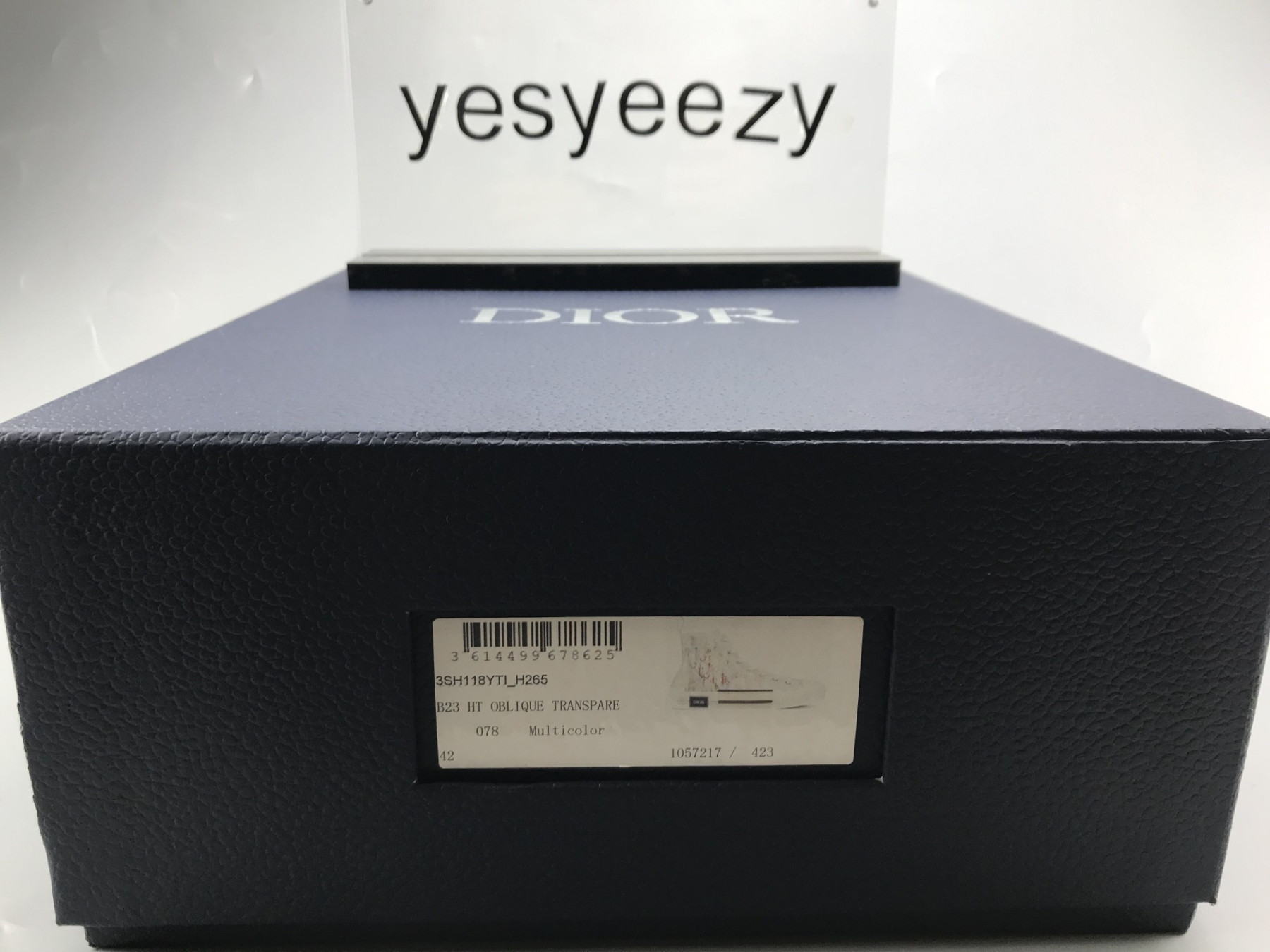 UA Dior B23 HIGH TOP MULTICOLOR OBLIQUE