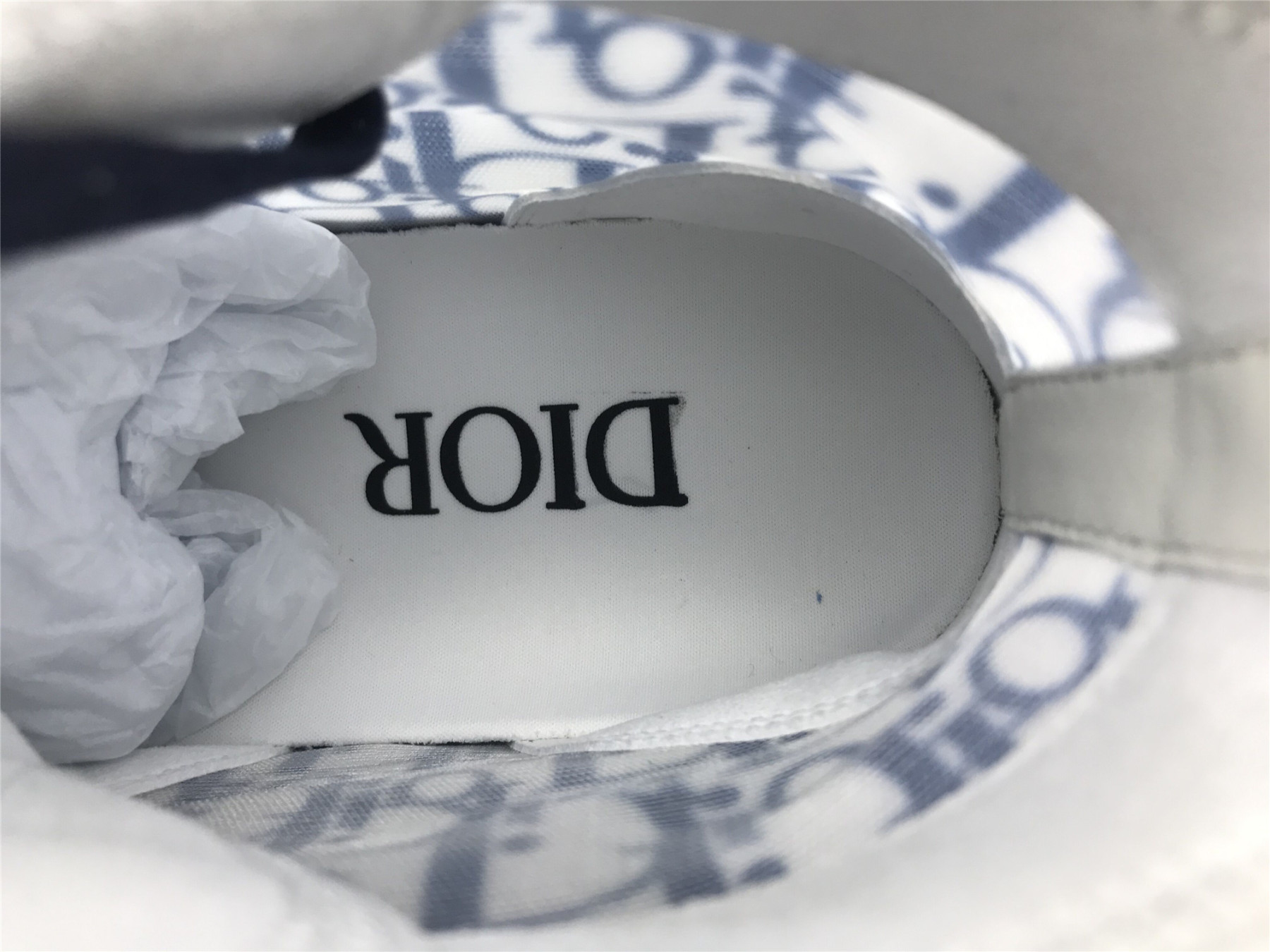 UA Dior B23 HIGH TOP BLUE OBLIQUE