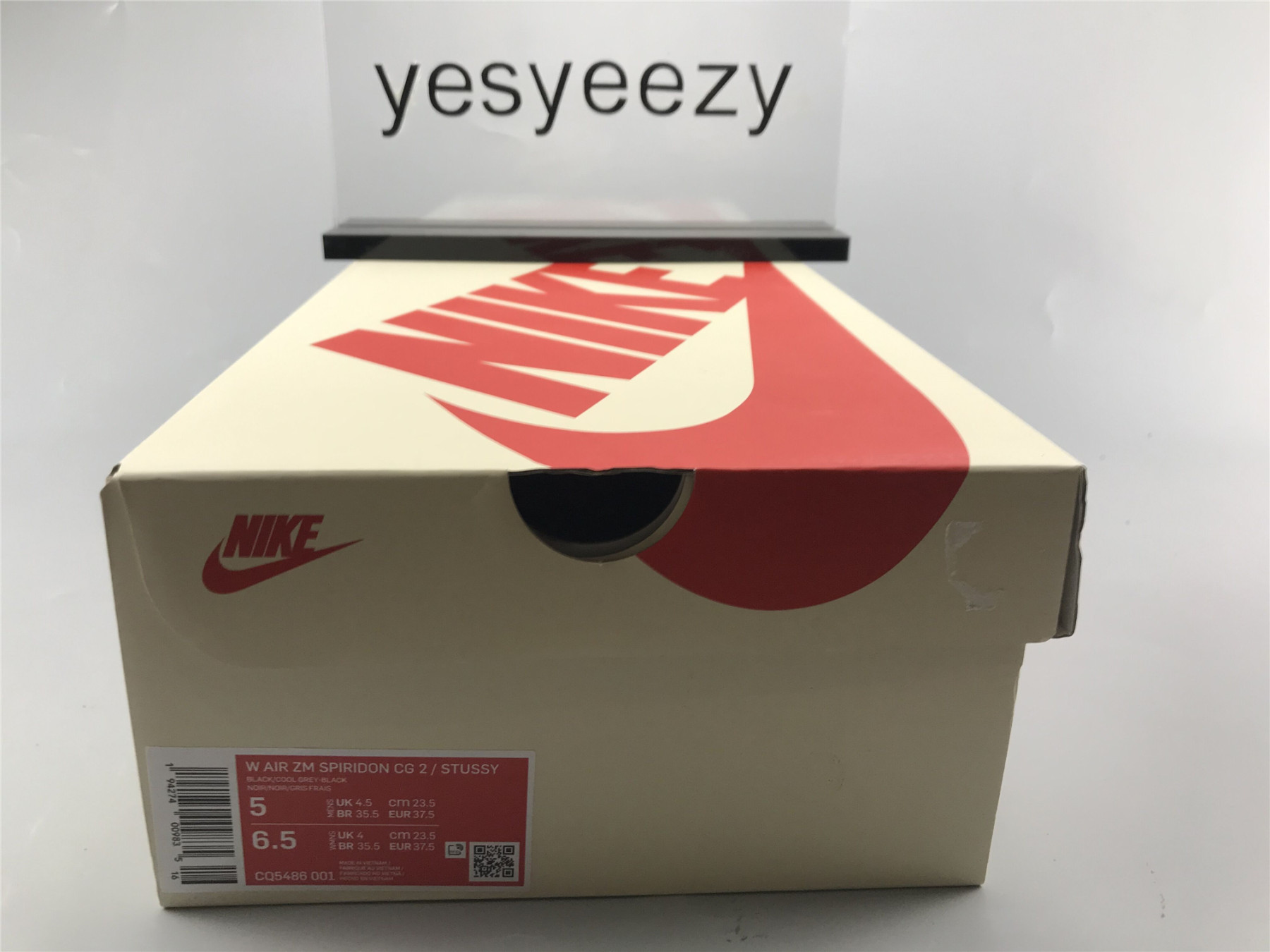 UA NIKE STUSSY X AIR ZOOM SPIRIDON CAGED