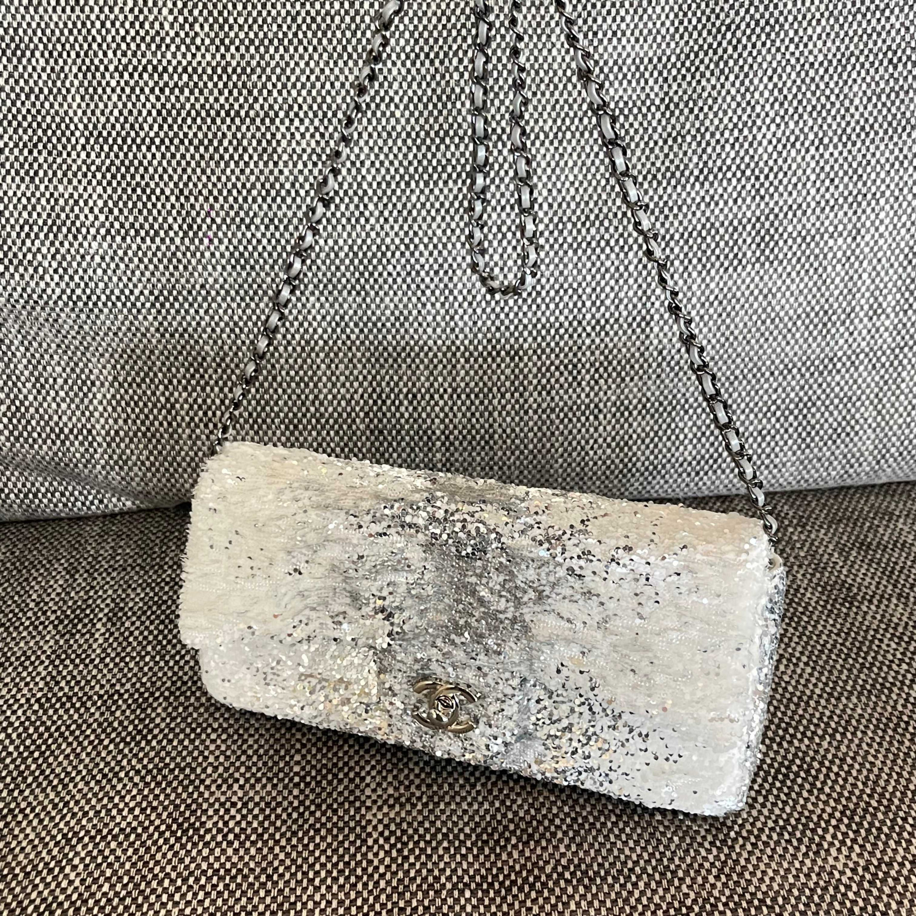 Ch**el flap bags 24x12x4cm