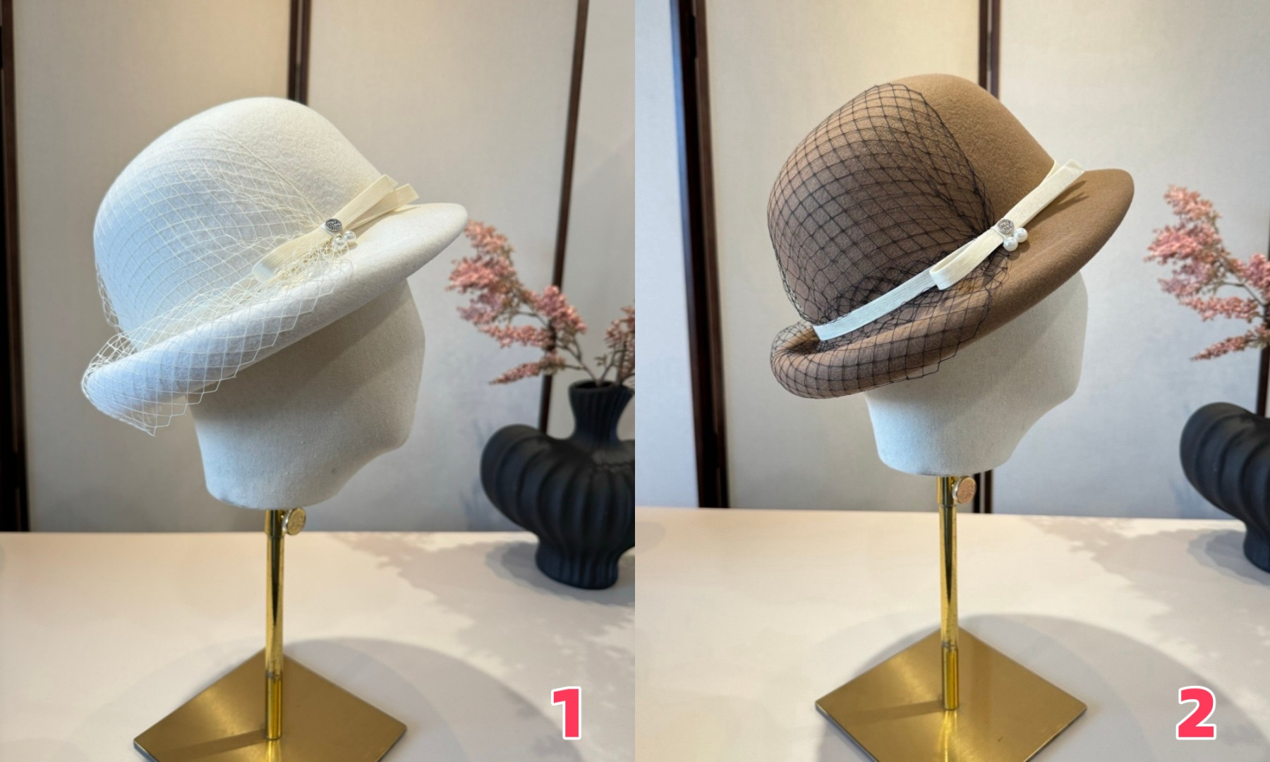M1v M1v wool felt hat 57cm head circumference